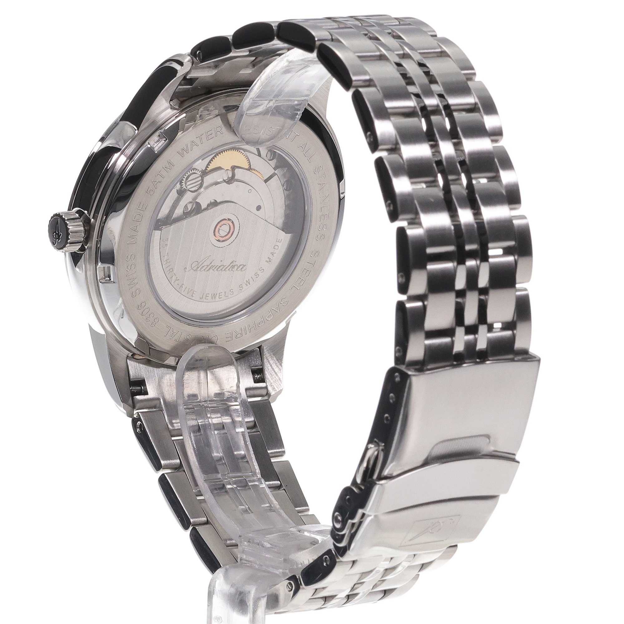 Adriatica A83065115A męski zegarek Automatic bransoleta - miniatura 4