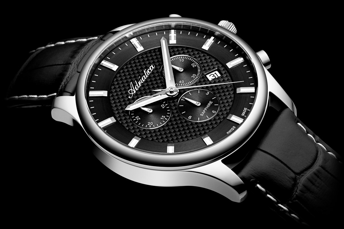 Adriatica A83235214CH zegarek srebrny elegancki Paski pasek - miniatura 5