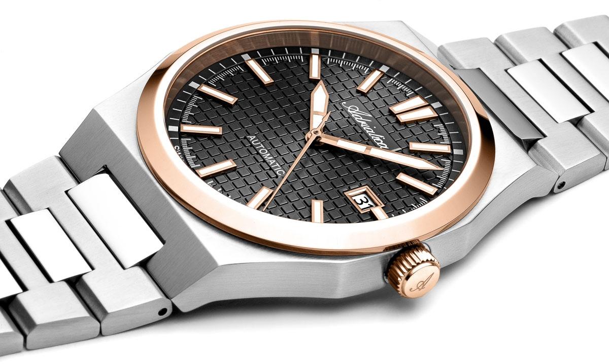 Adriatica A8326R116A zegarek męski klasyczny Automatic bransoleta - miniatura 2