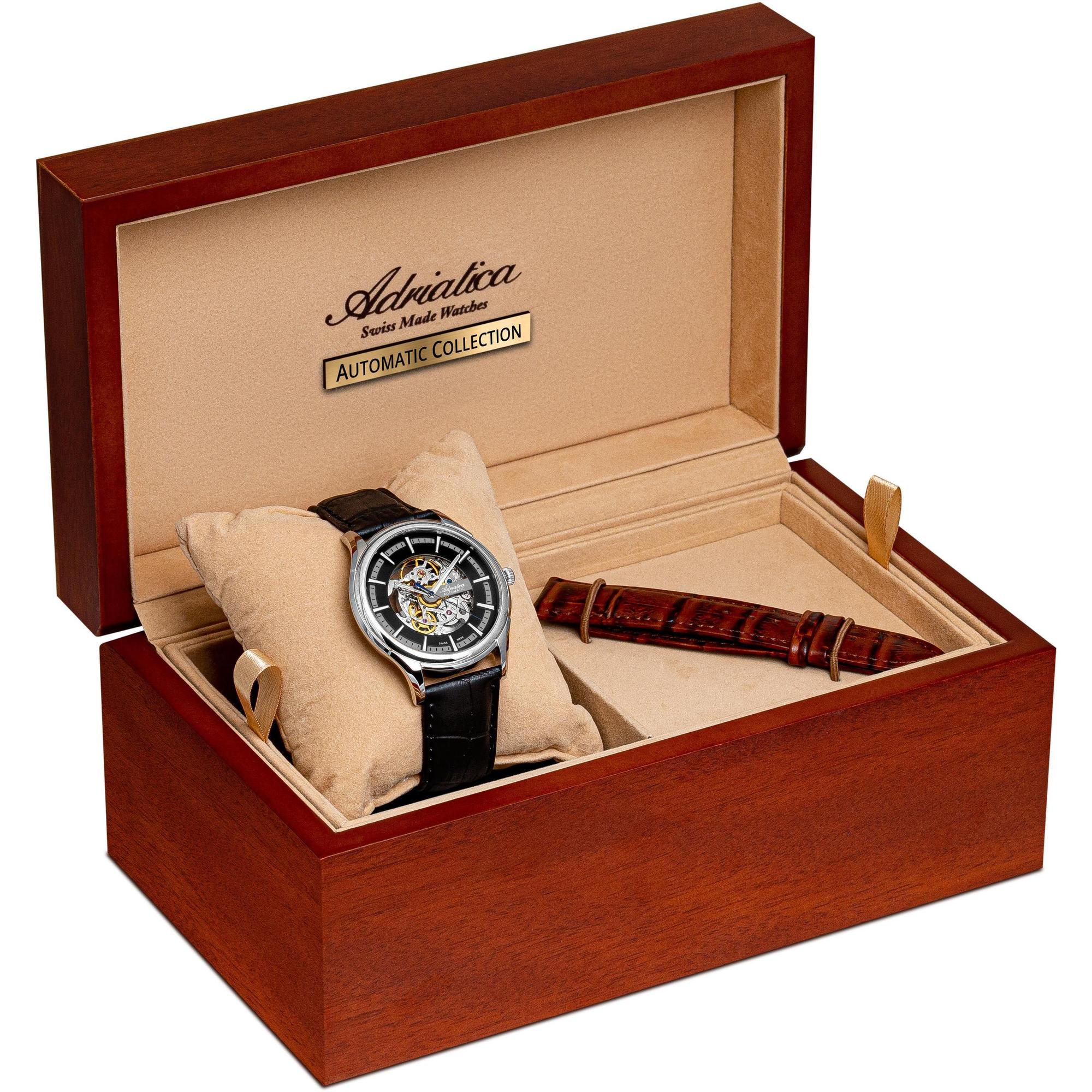 Adriatica A83285214GAS męski zegarek Automatic pasek - miniatura 5