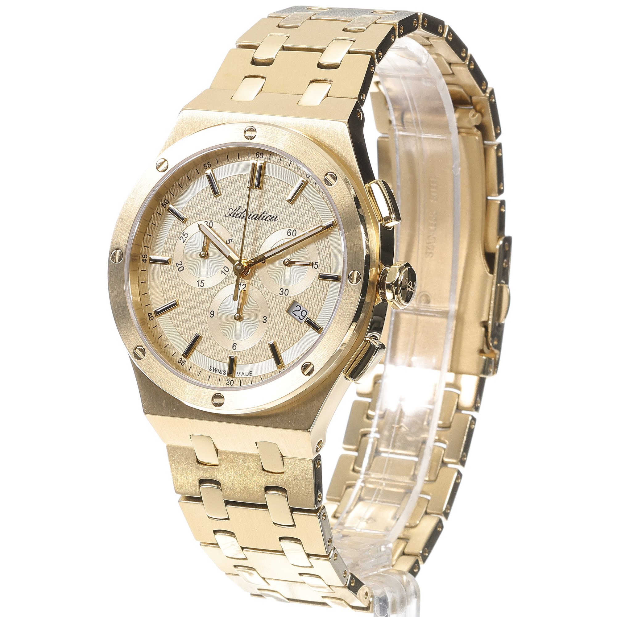 Adriatica A83371111CH Classic Chronograf zegarek Męskie - miniatura 2