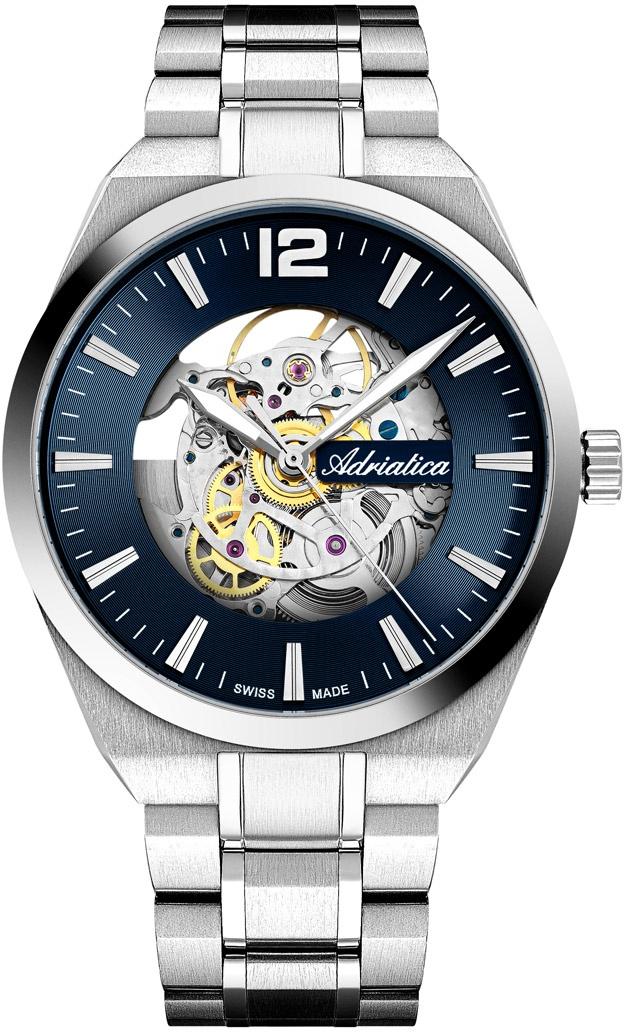Adriatica Stainless Steel Skeleton 41mm A8343.5155SA