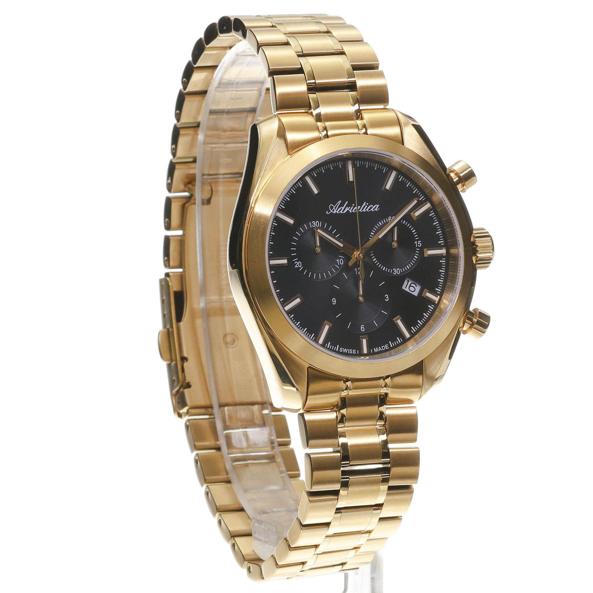 Adriatica A83501114CH Bransoleta zegarek męski elegancki szafirowe