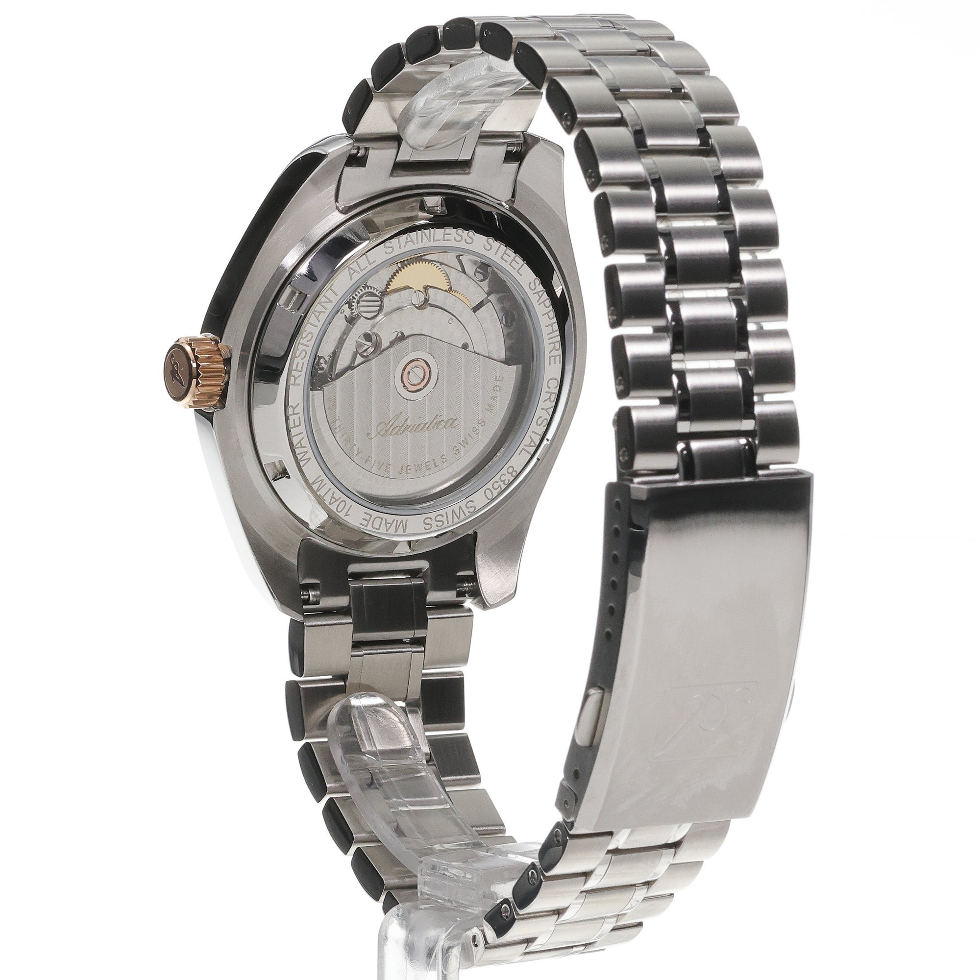 Adriatica A8350R113A męski zegarek Automatic bransoleta