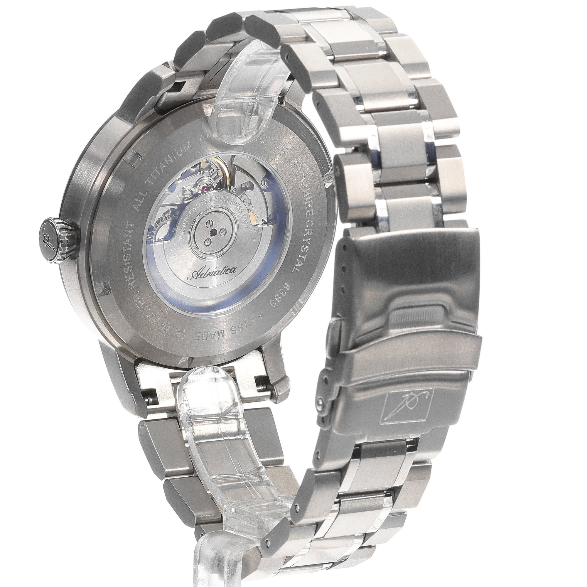 Adriatica A83834114A męski zegarek Automatic bransoleta - miniatura 4