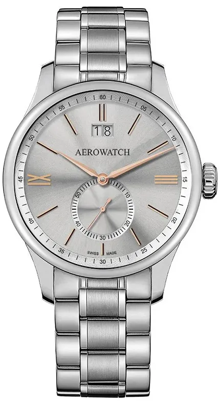 Aerowatch 41985-AA02-M RENAISSANCE BIG DATE - zdjęcie 1