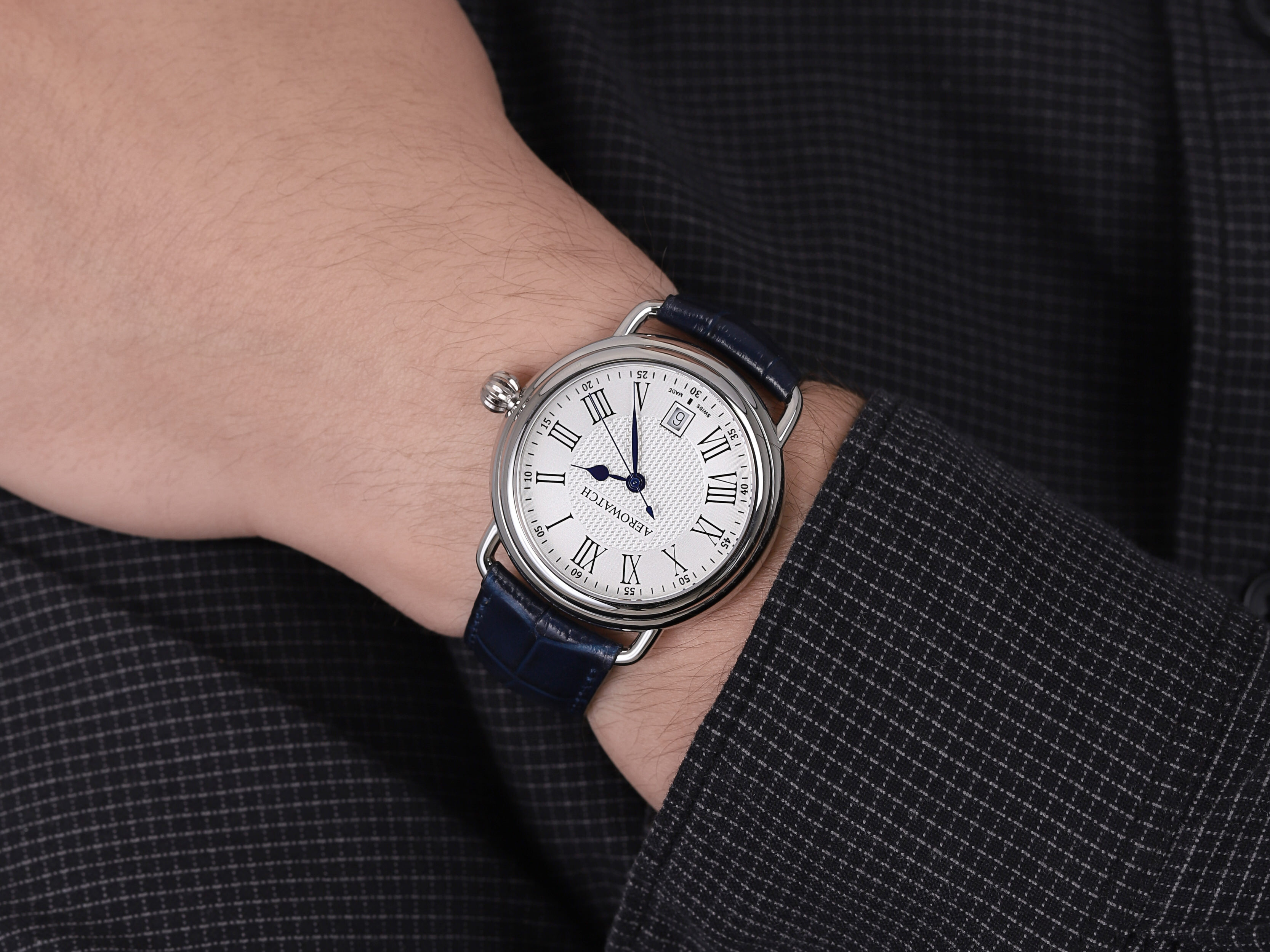 Aerowatch 42900-AA18 zegarek męski 1942 - miniatura 4