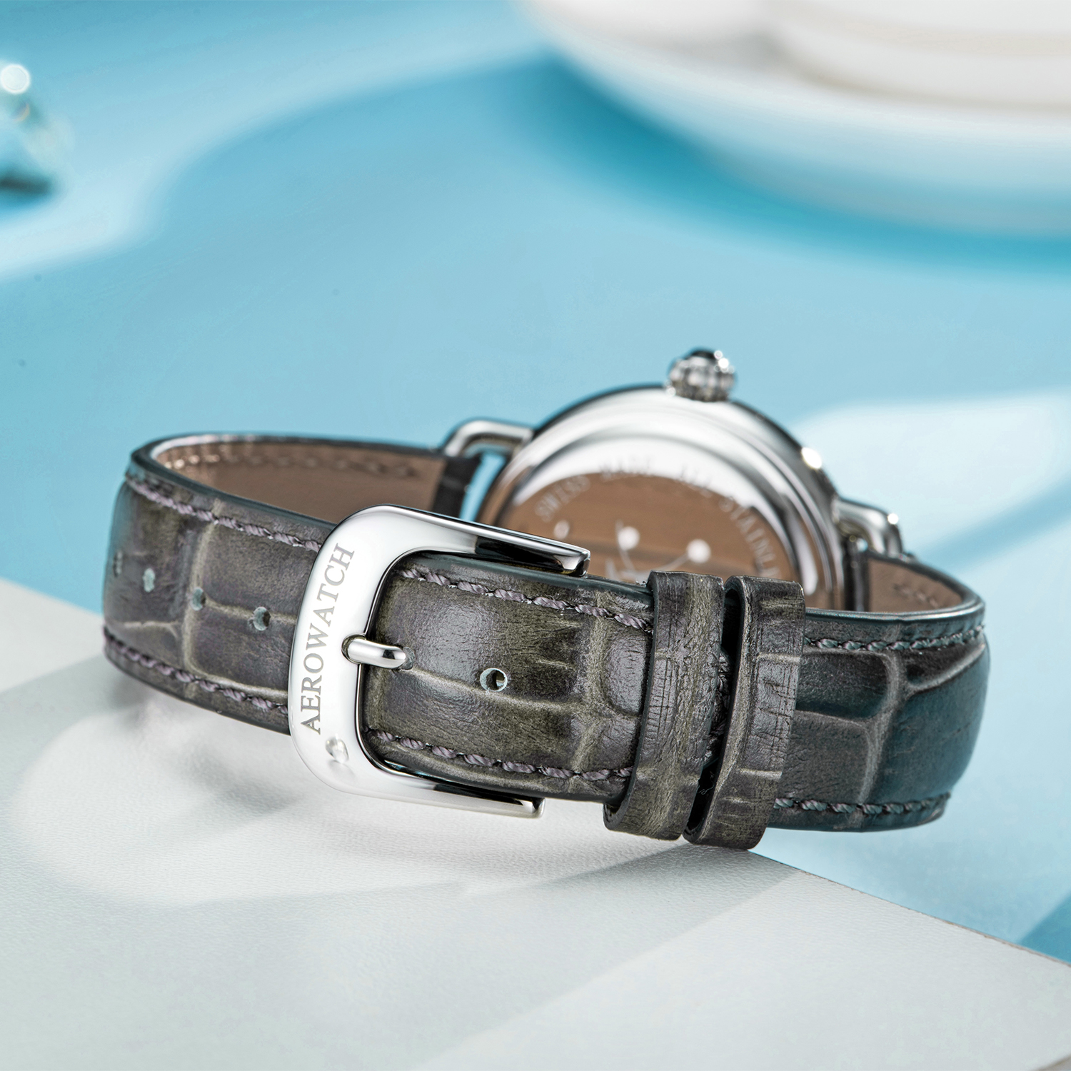 Aerowatch 42960-AA19-DIA 1942 LADY ELEGANCE zegarek klasyczny 1942 - miniatura 3