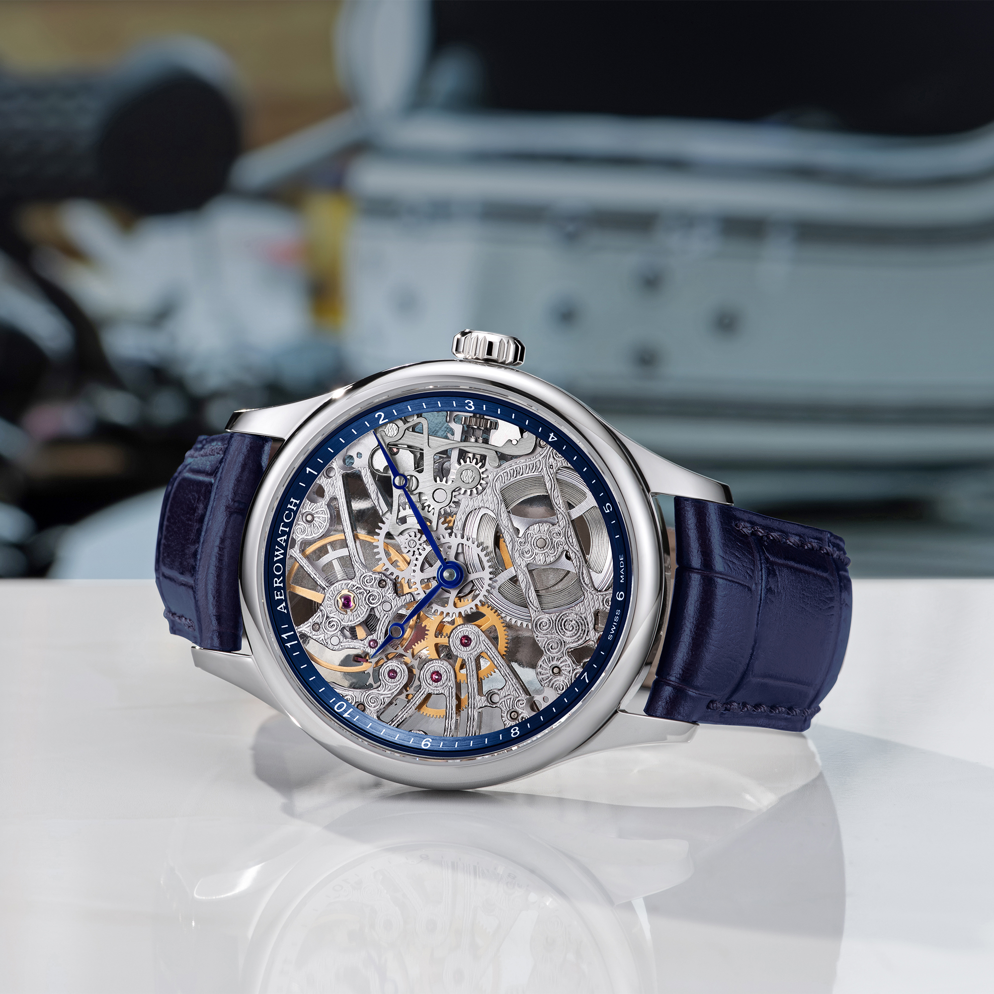 Aerowatch 50981-AA03 zegarek męski Renaissance - miniatura 2