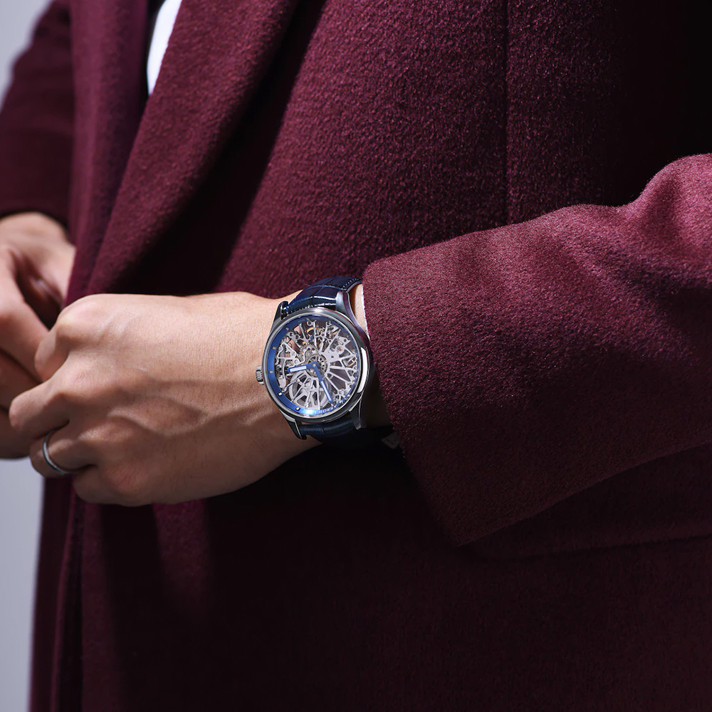 Aerowatch 50981-AA11 zegarek srebrny Renaissance pasek - miniatura 7
