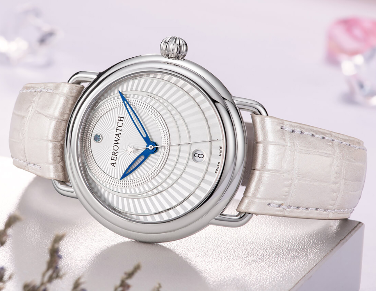 Aerowatch 60900-AA24 męski zegarek 1942 pasek - miniatura 2