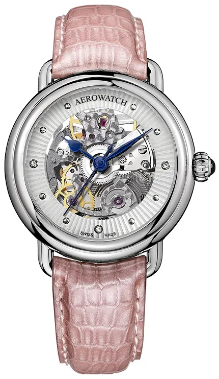 Aerowatch 60960-AA18 1942 1942 LADY SKELETON AUTO - zdjęcie 1