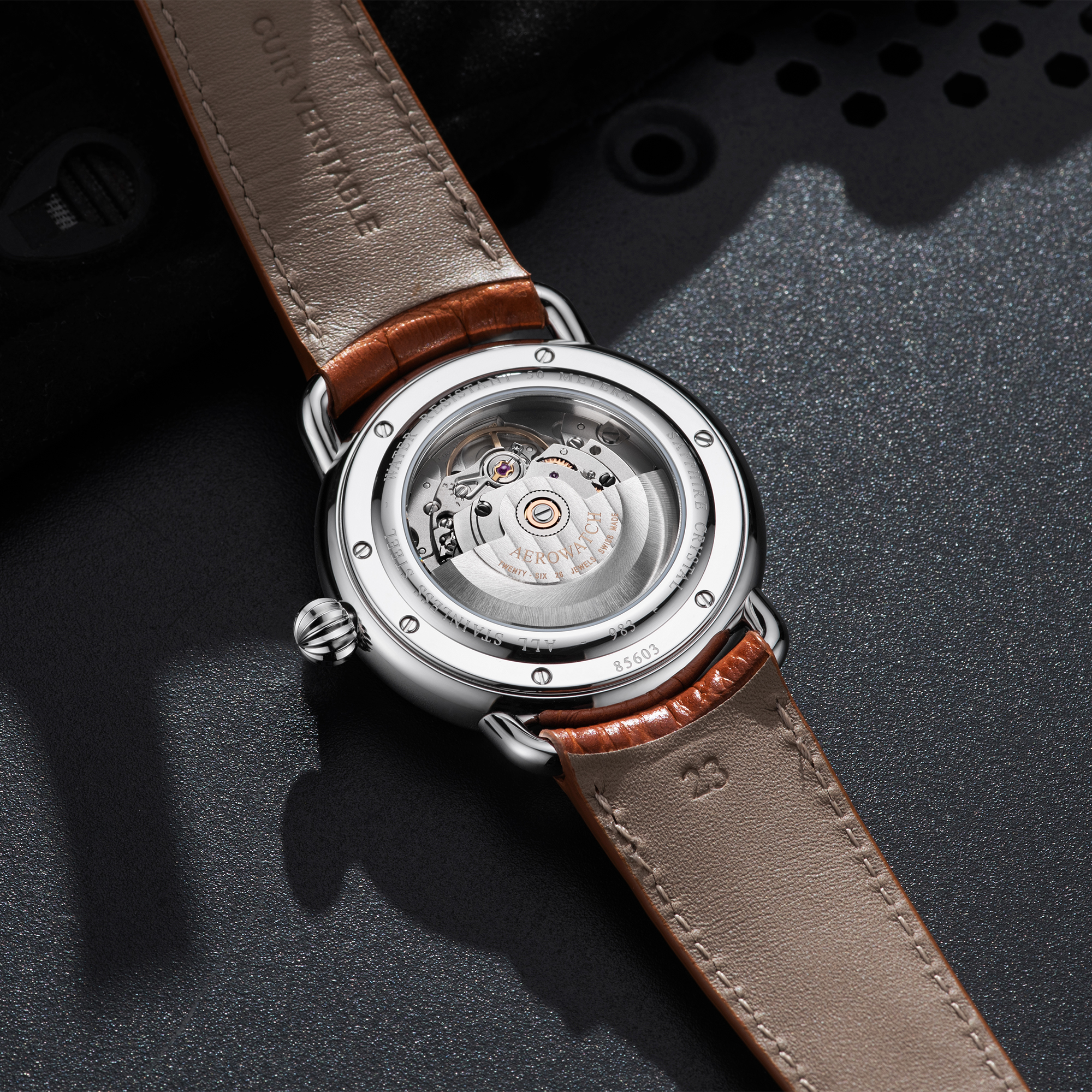 Aerowatch 77983-AA06 męski zegarek 1942 bransoleta - miniatura 3