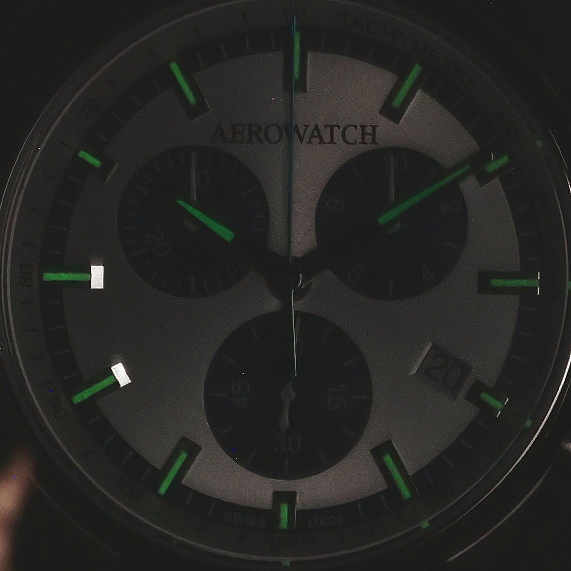 Aerowatch 79990-AA05-CA zegarek Les Grandes Classiques z chronograf - miniatura 5