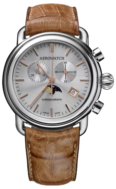 Aerowatch 1942 CHRONO MOON PHASES 84934-AA06