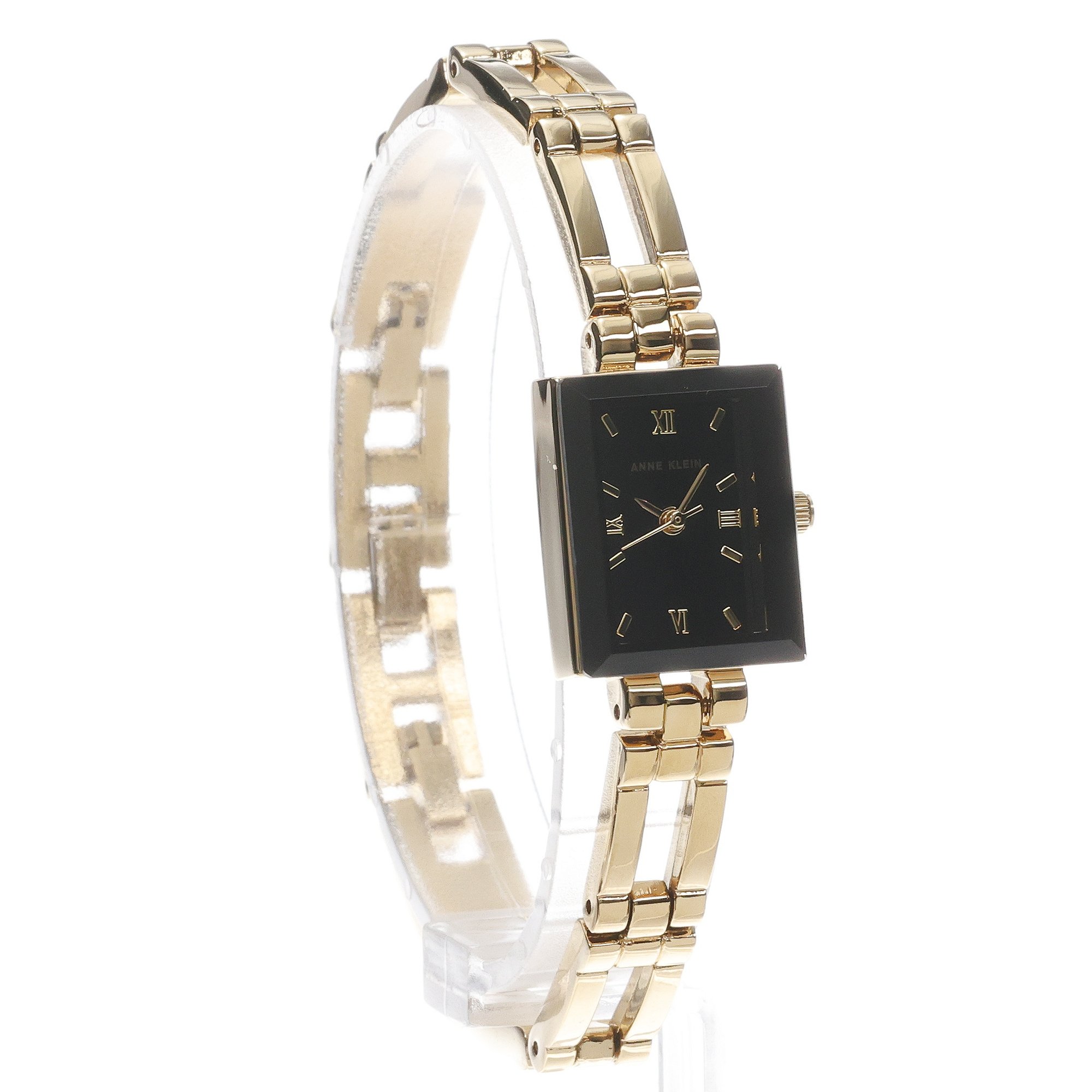Anne Klein 10-4898BKGP Iconic Rectangular Case Bangle Watch zegarek fashion-modowy Anne Klein - miniatura 3