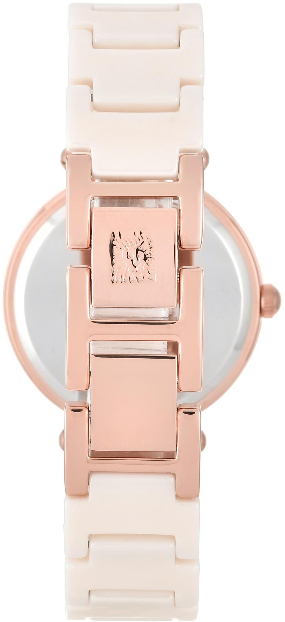 Anne Klein AK-1018PMLP zegarek złoty fashion-modowy Bransoleta bransoleta - miniatura 5
