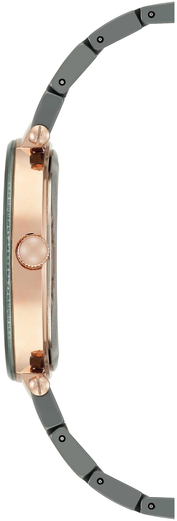 Anne Klein AK-1018RGGY zegarek różowe złoto fashion-modowy Bransoleta bransoleta - miniatura 5