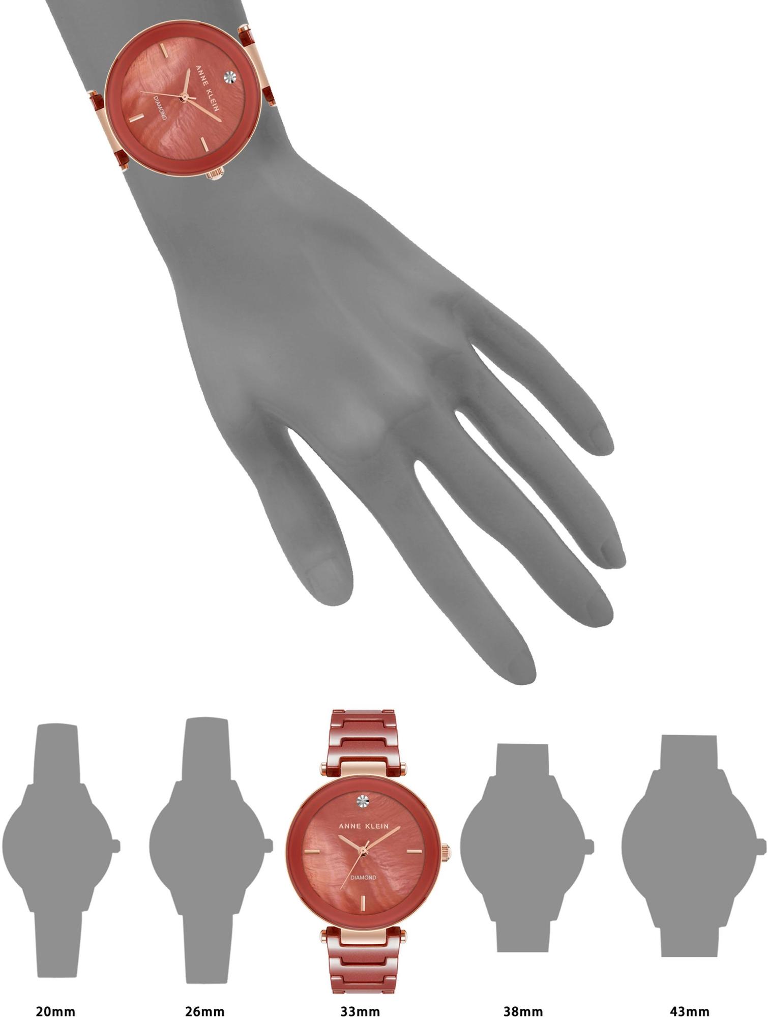 Anne Klein AK-1018RGRD zegarek - miniatura 4
