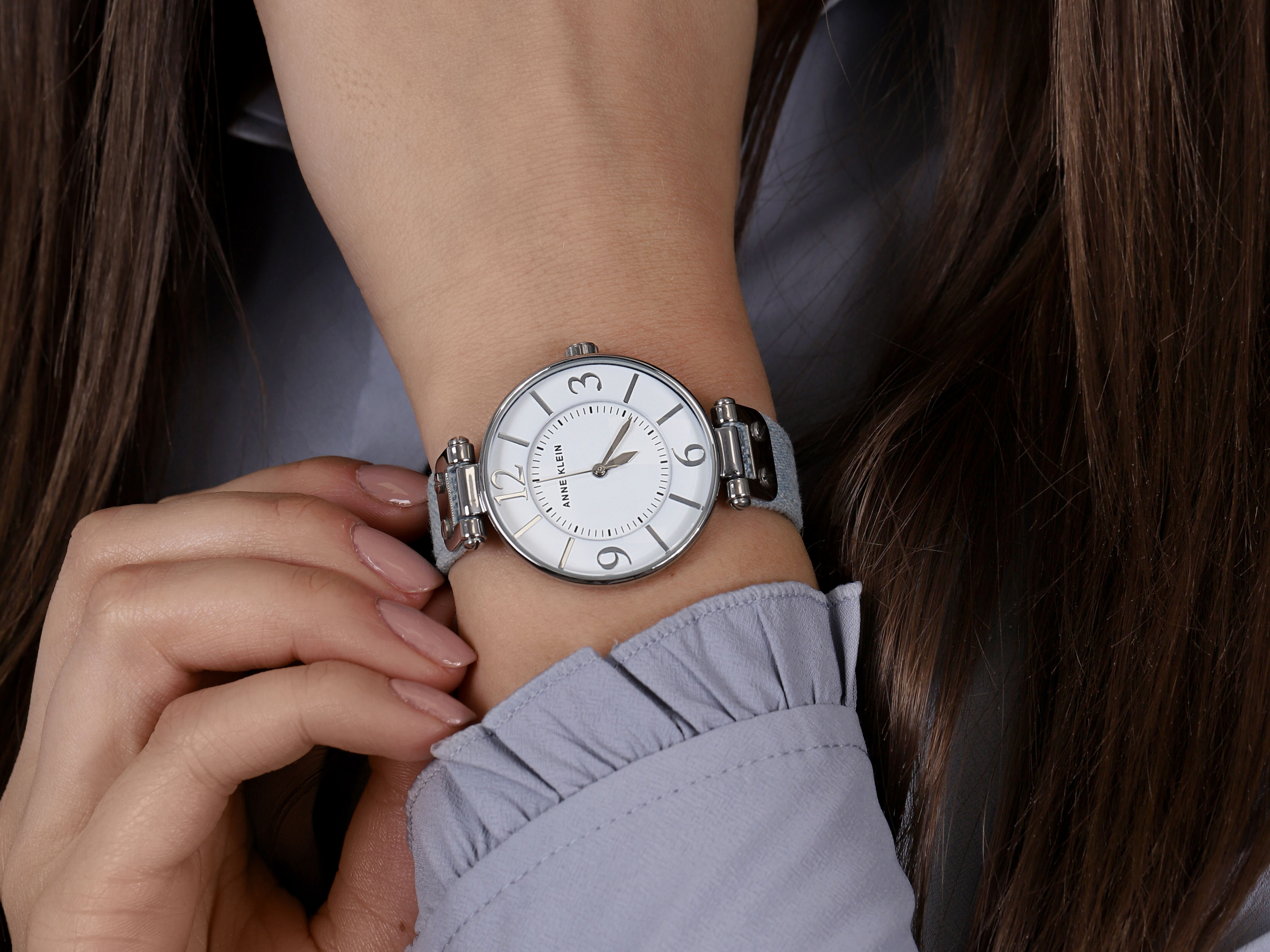 Anne Klein AK-109169WTLD zegarek damski Pasek - miniatura 4