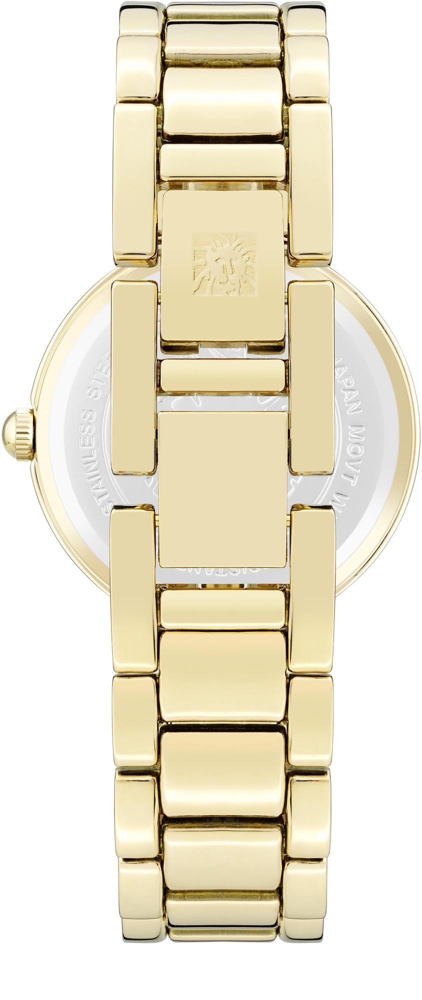 Anne Klein AK-1362CHGB zegarek złoty fashion-modowy Bransoleta bransoleta - miniatura 6