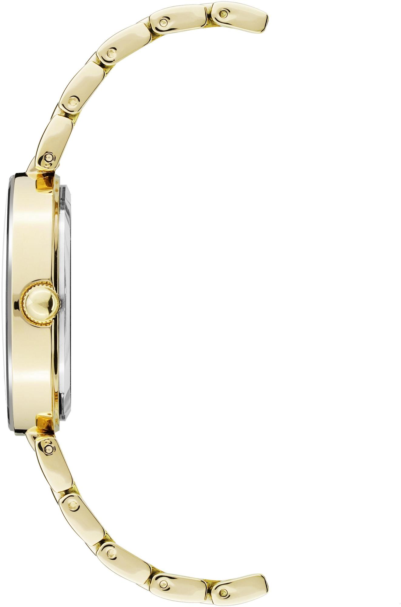 Anne Klein AK-1362CHGB zegarek złoty fashion-modowy Bransoleta bransoleta - miniatura 5