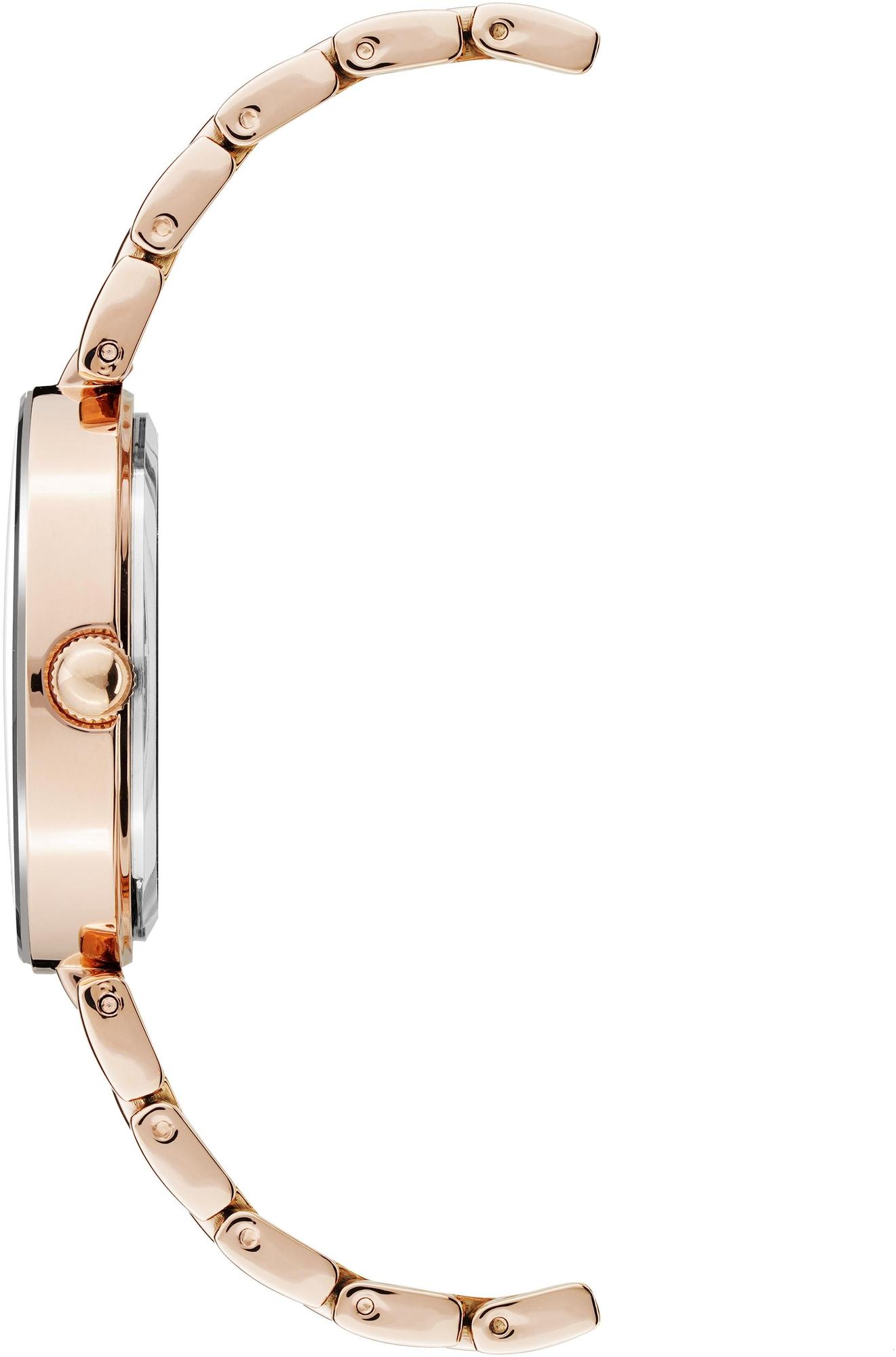 Anne Klein AK-1362RGRG zegarek różowe złoto fashion-modowy Bransoleta bransoleta