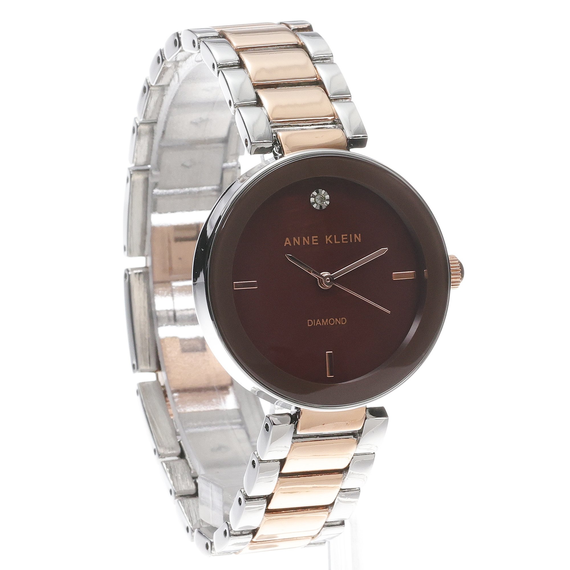 Anne Klein AK-1363BNRT Diamond zegarek fashion-modowy Bransoleta - miniatura 3