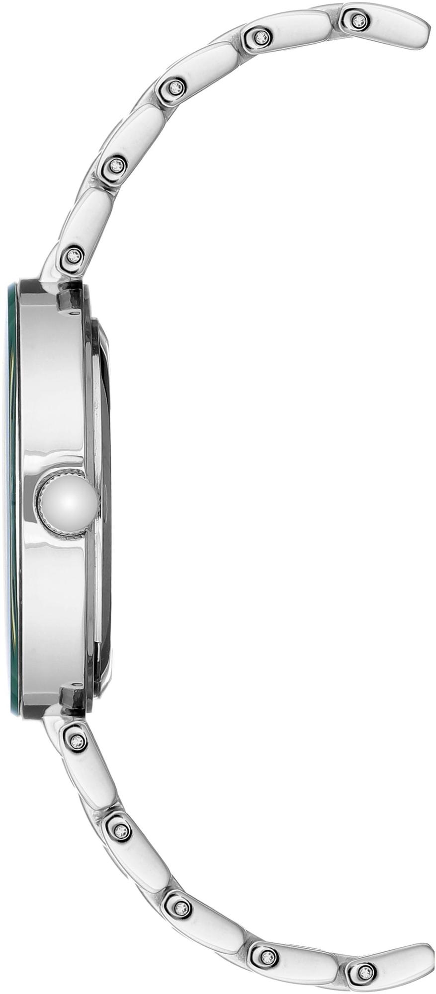 Anne Klein AK-1363SVSV zegarek srebrny klasyczny Bransoleta bransoleta