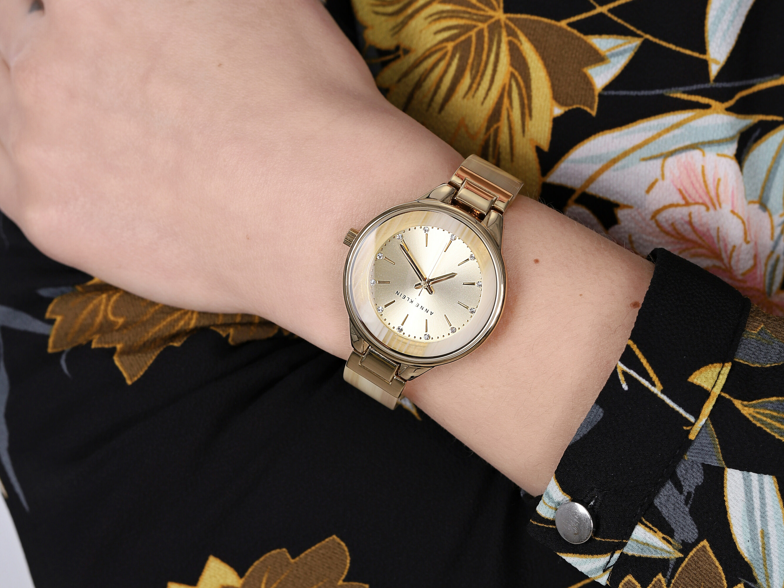 Anne Klein AK-1408CHHN damski zegarek Bransoleta bransoleta - miniatura 4