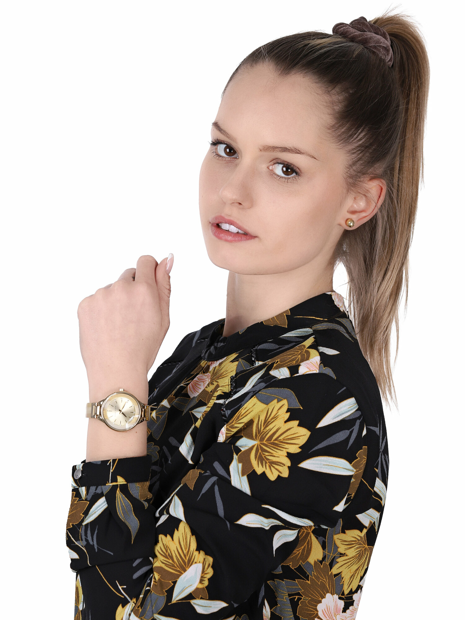 Anne Klein AK-1408CHHN zegarek damski Bransoleta - miniatura 2