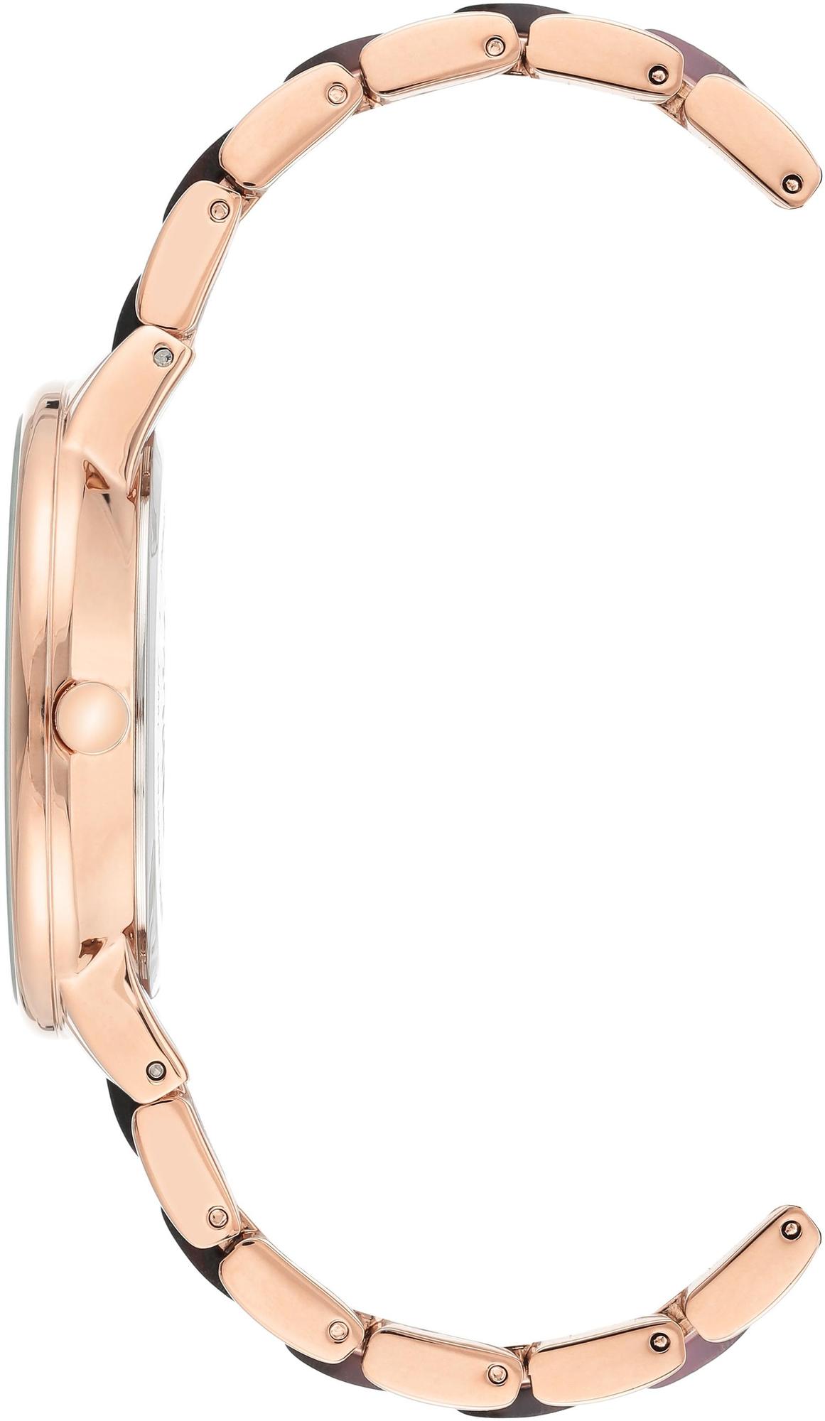 Anne Klein AK-1412TORG zegarek różowe złoto fashion-modowy Bransoleta bransoleta - miniatura 5