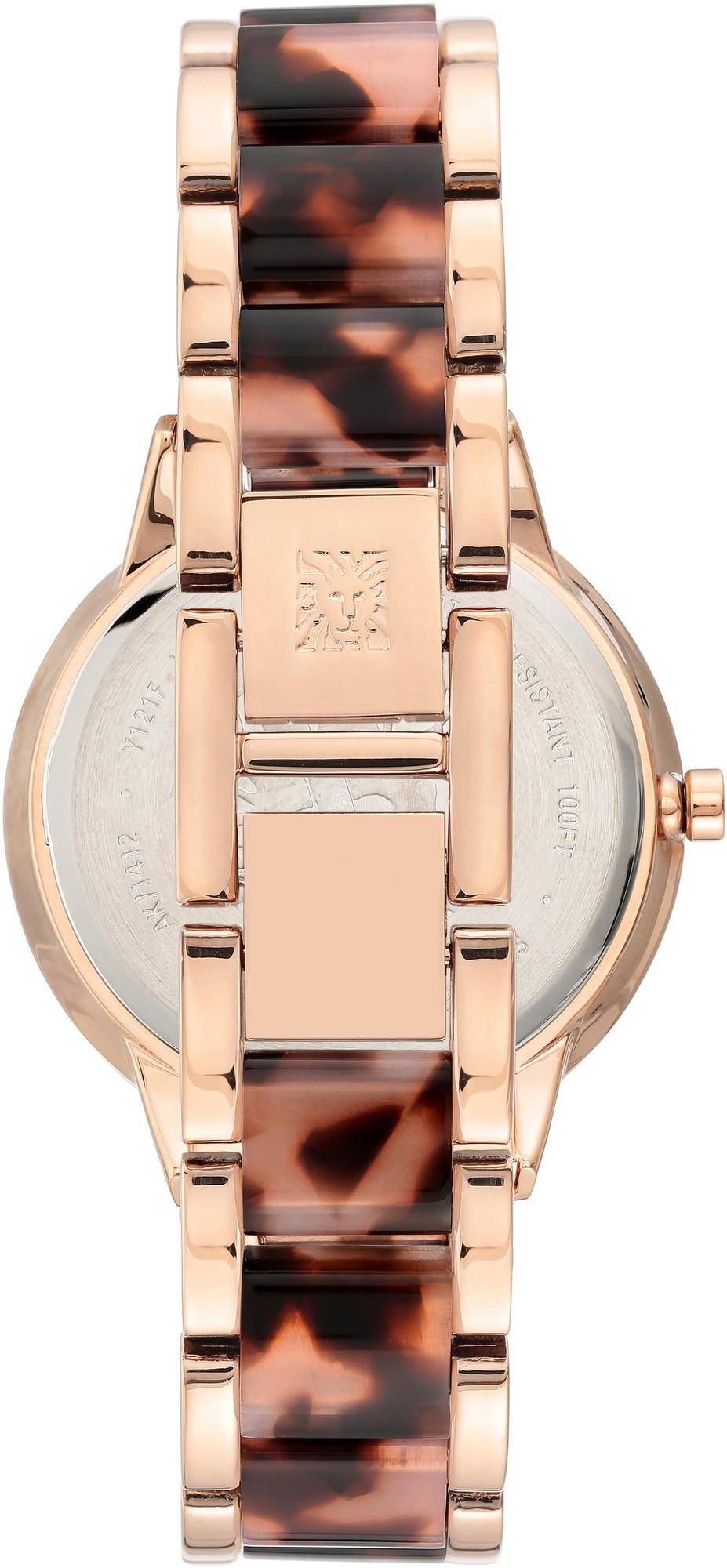 Anne Klein AK-1412TORG zegarek różowe złoto fashion-modowy Bransoleta bransoleta - miniatura 6