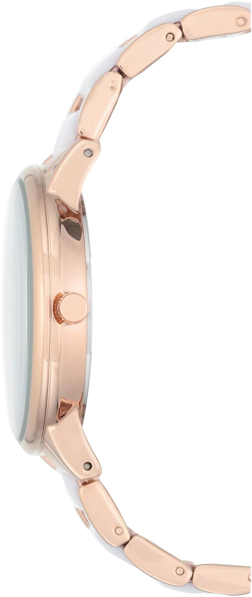 Anne Klein AK-1412WTRG zegarek różowe złoto fashion-modowy Bransoleta bransoleta - miniatura 5