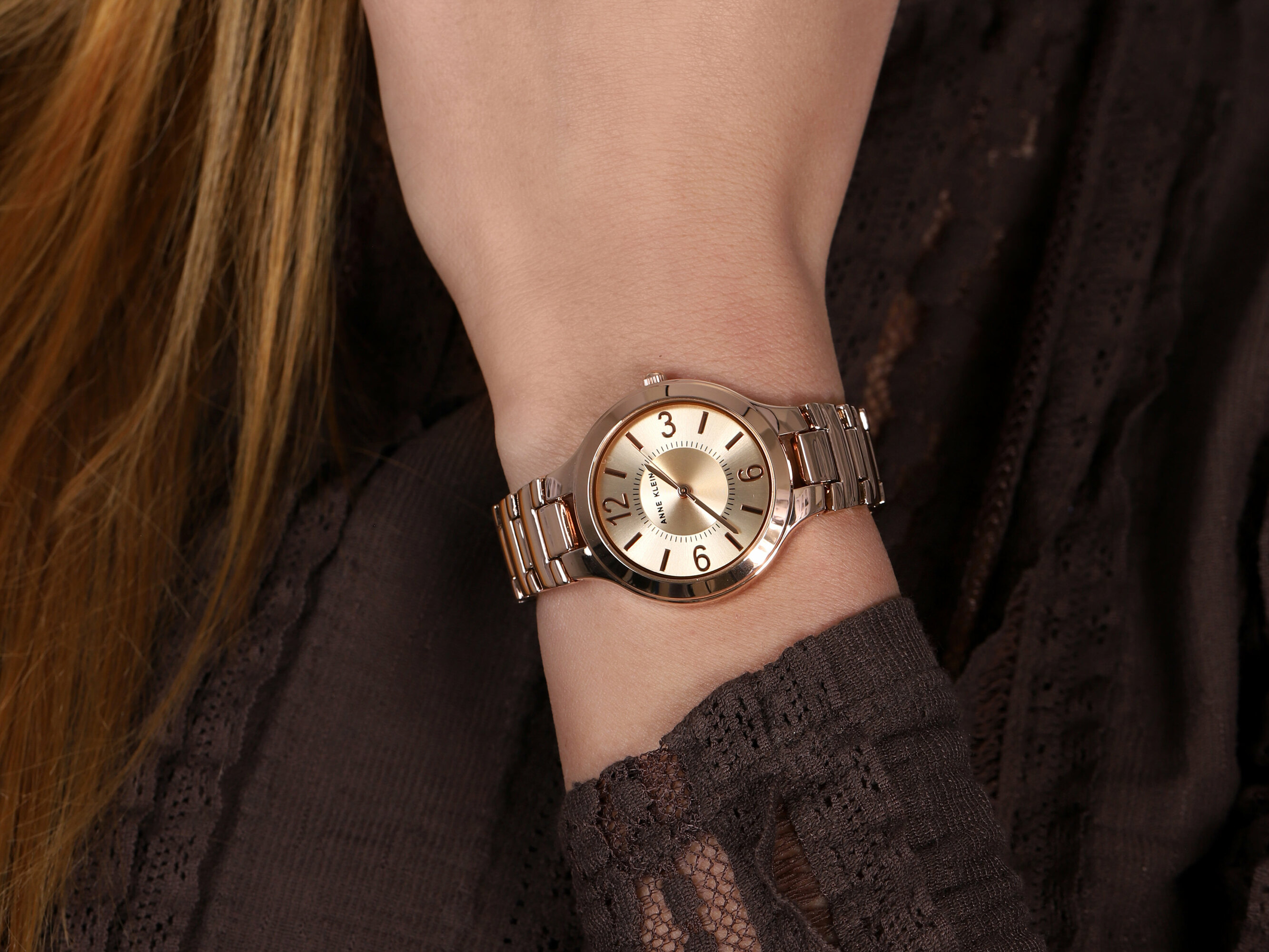 Anne Klein AK-1450RGRG damski zegarek Bransoleta bransoleta - miniatura 4