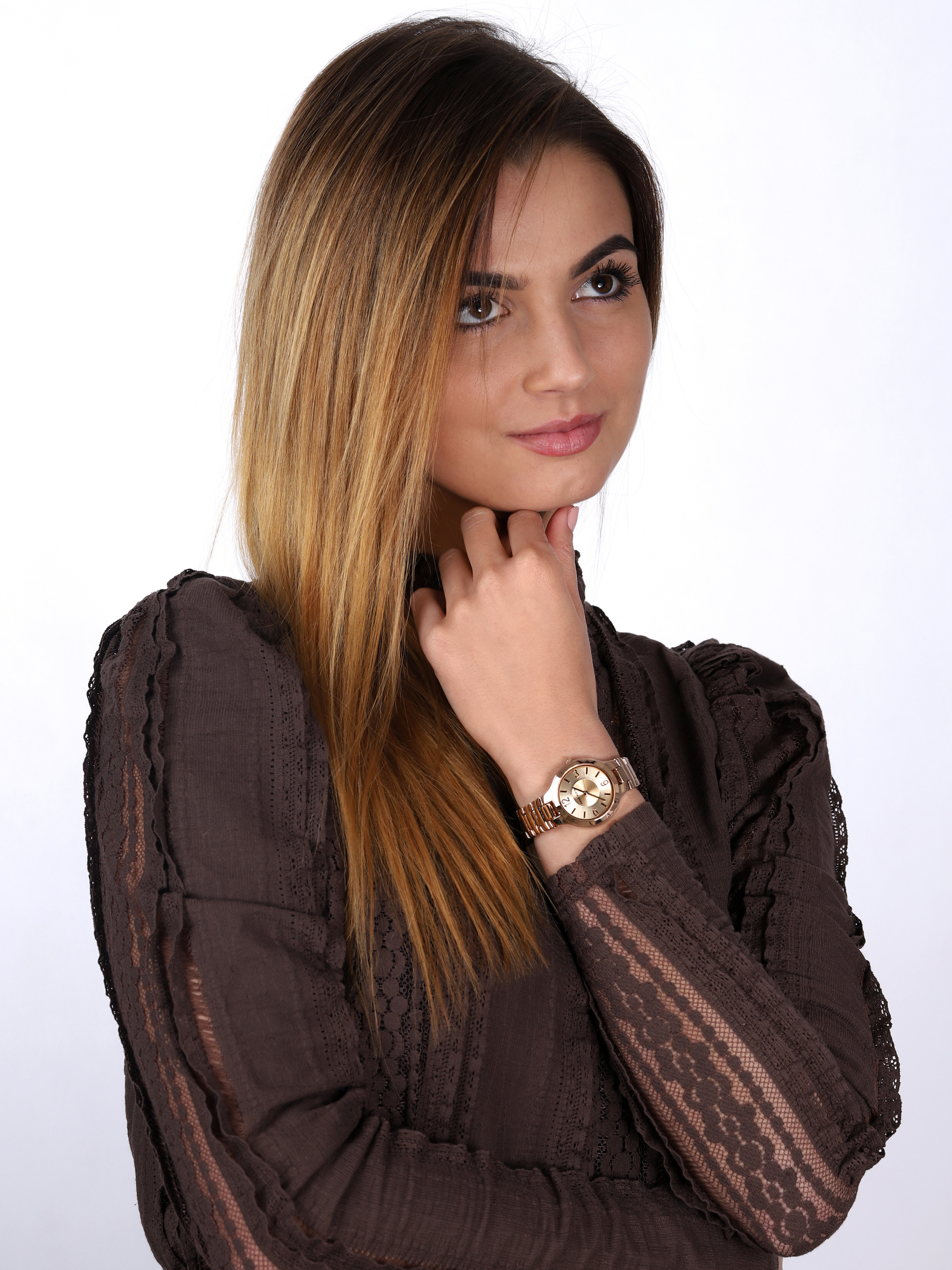 Anne Klein AK-1450RGRG zegarek damski Bransoleta - miniatura 2