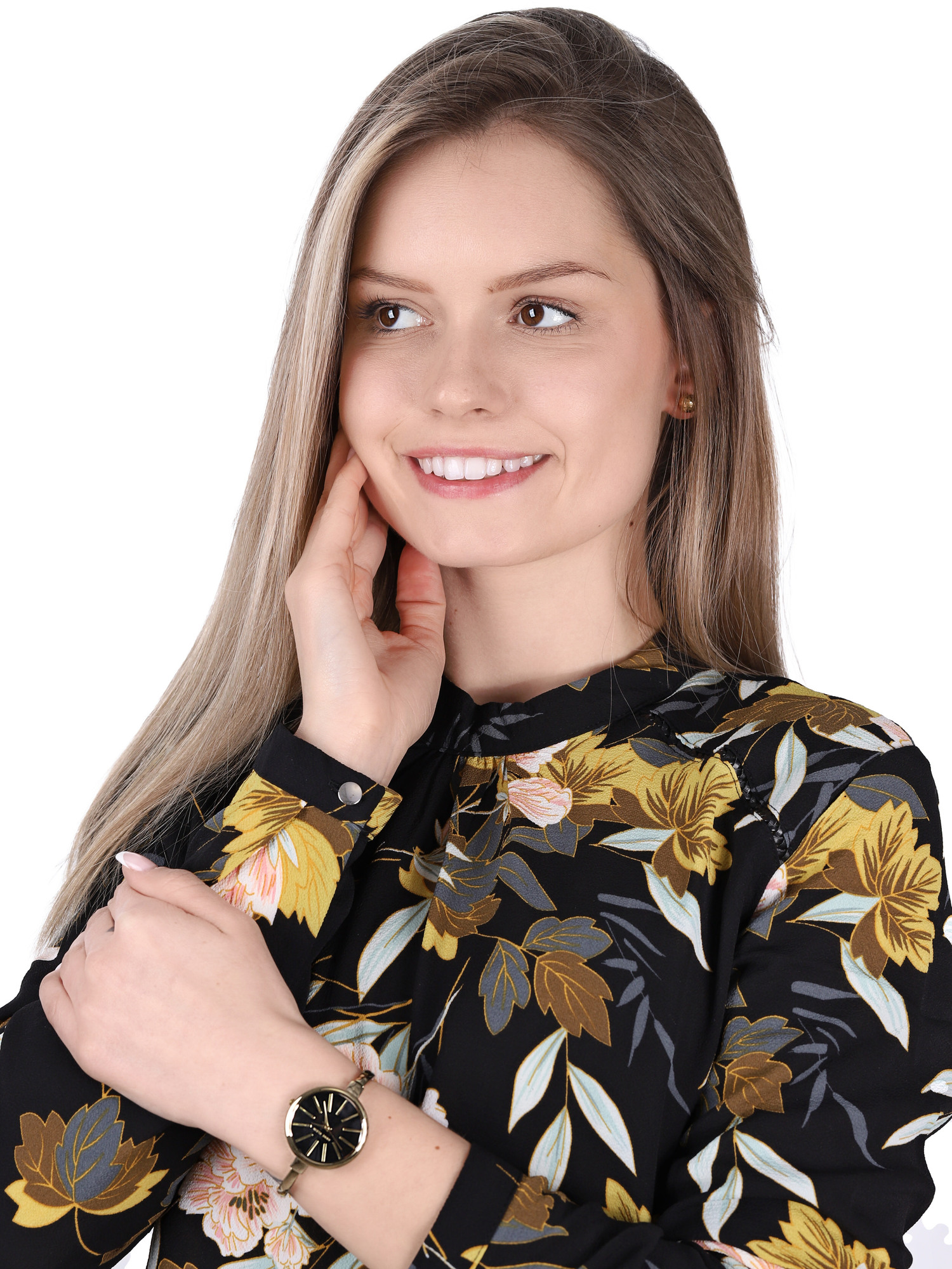 Anne Klein AK-1470GBST zegarek damski Bransoleta - miniatura 2