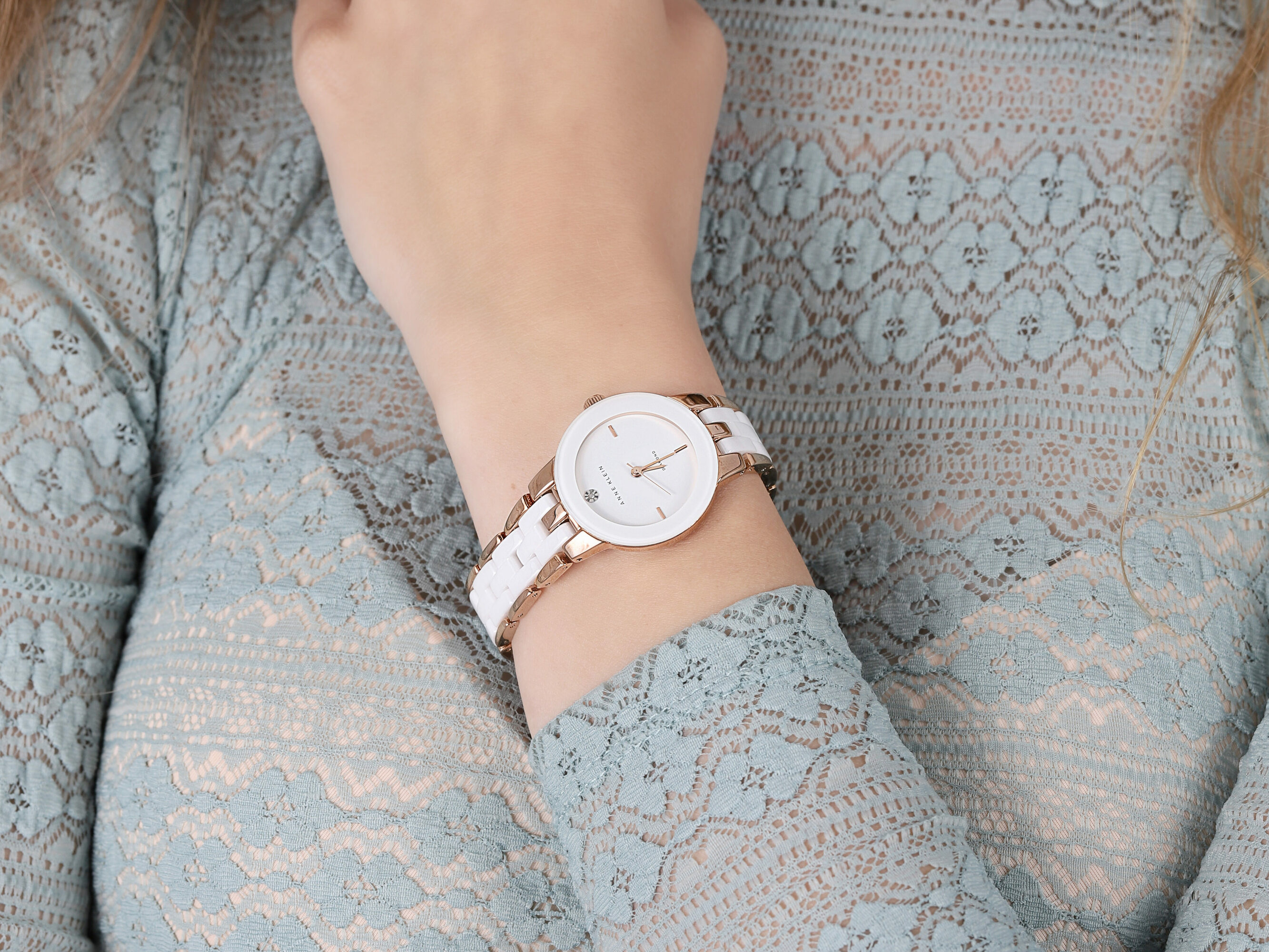 Anne Klein AK-1610WTRG damski zegarek Bransoleta bransoleta - miniatura 4