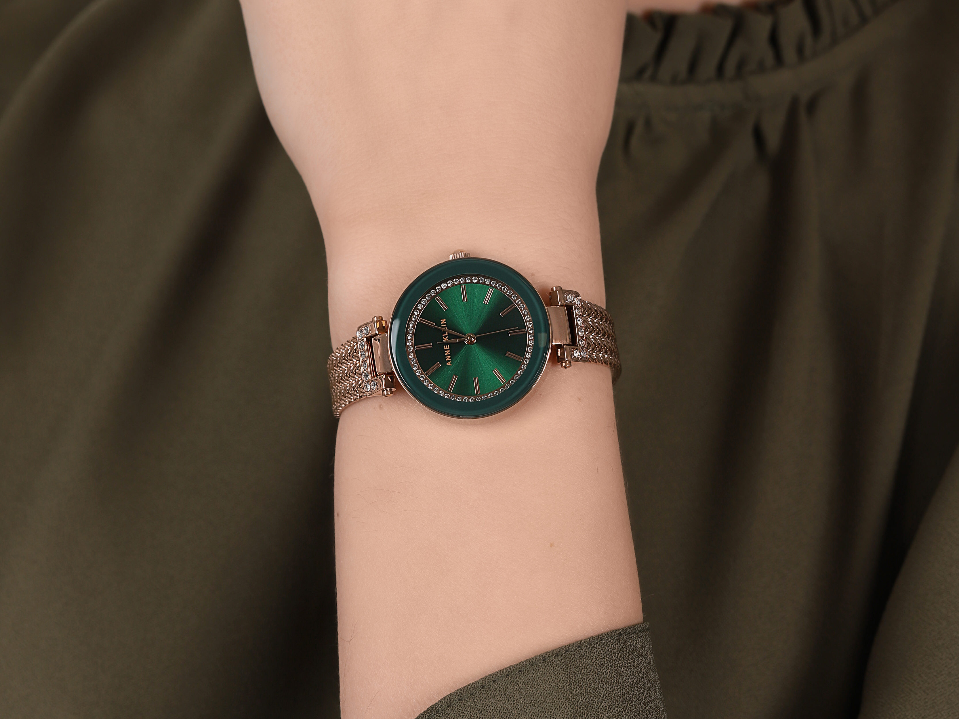 Anne Klein AK-1906GNRG damski zegarek Bransoleta bransoleta - miniatura 4