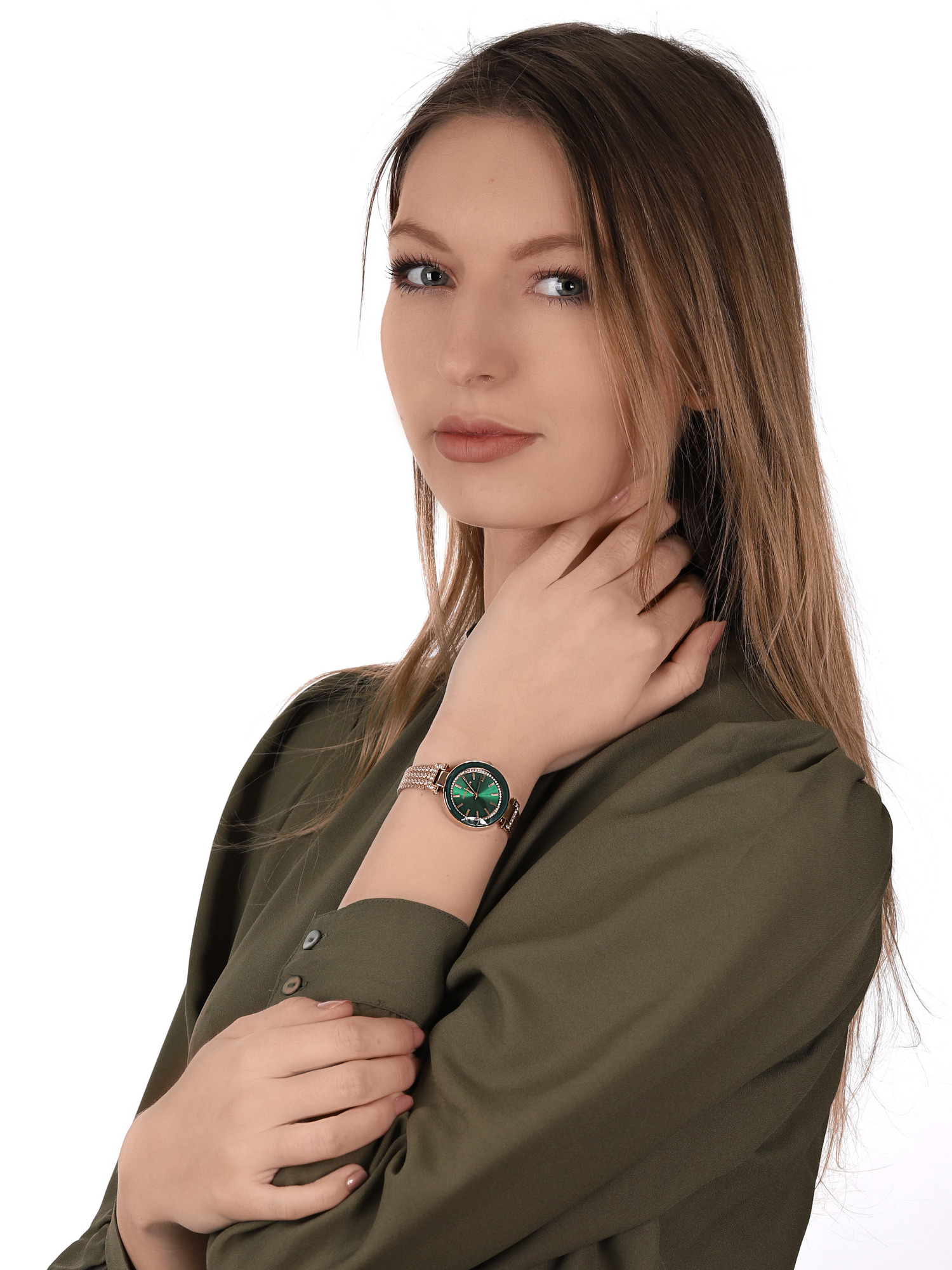 Anne Klein AK-1906GNRG zegarek damski Bransoleta - miniatura 2