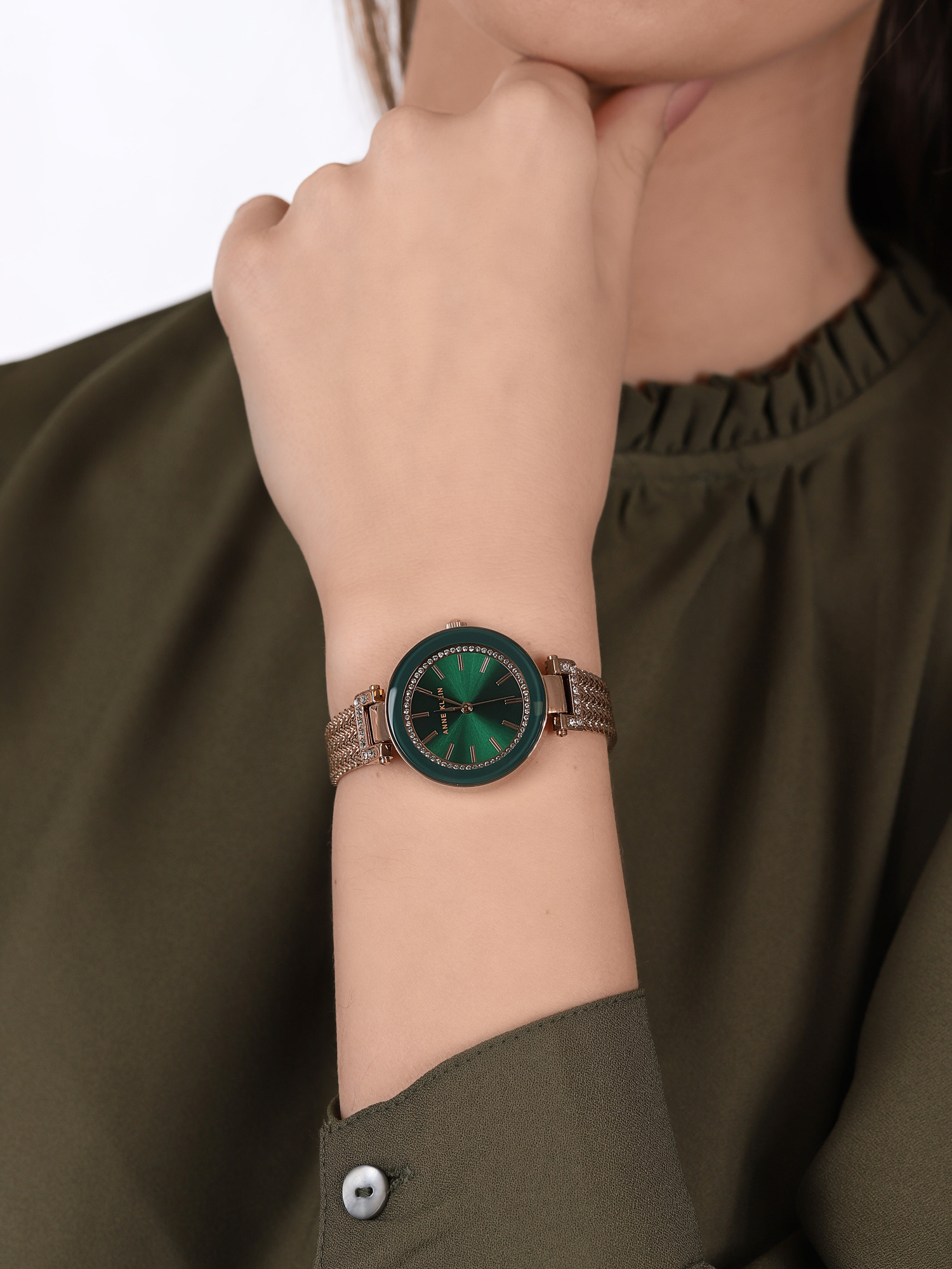 Anne Klein AK-1906GNRG zegarek klasyczny Bransoleta - miniatura 3