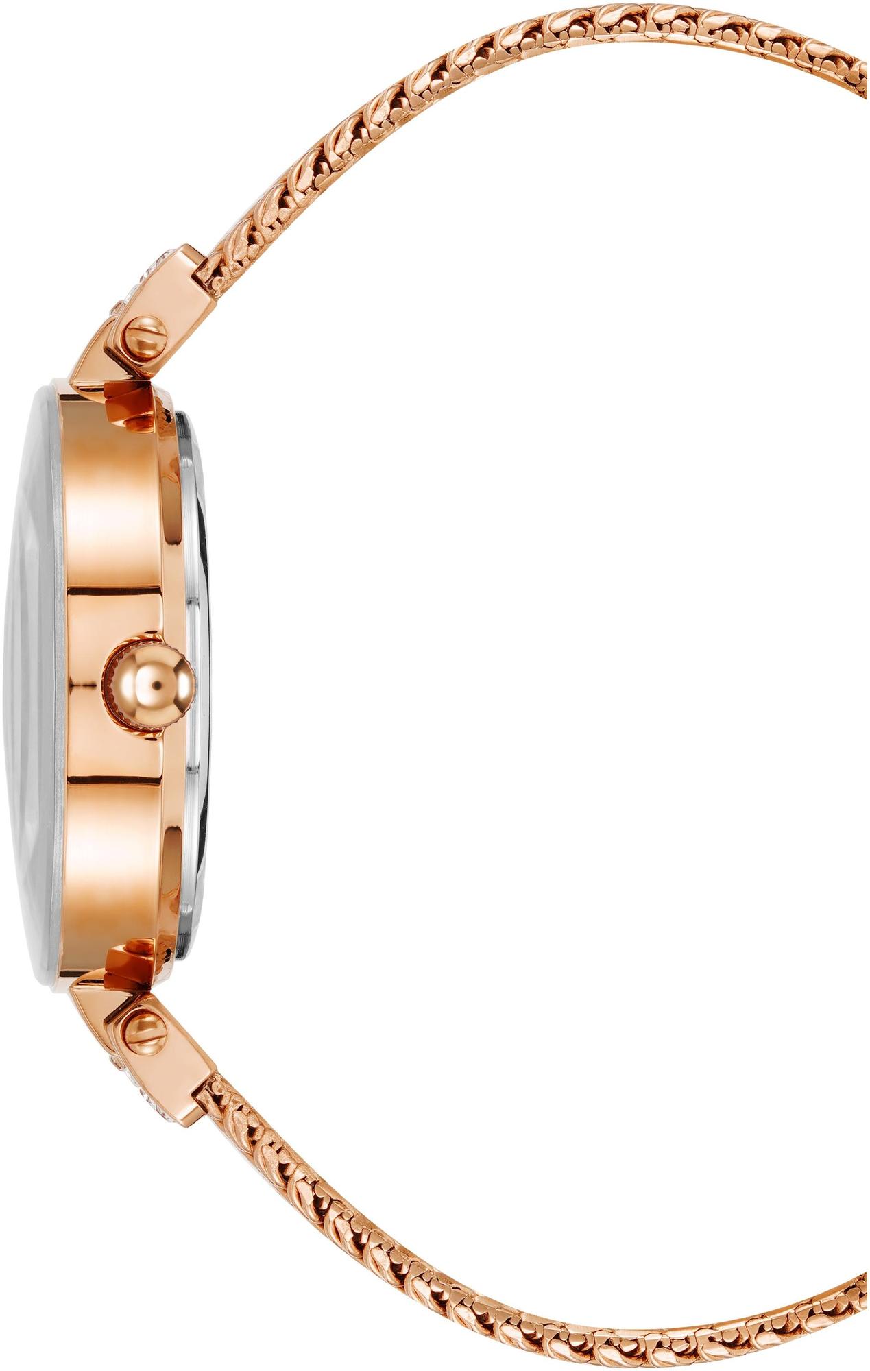 Anne Klein AK-1906GNRG zegarek różowe złoto klasyczny Bransoleta bransoleta - miniatura 5