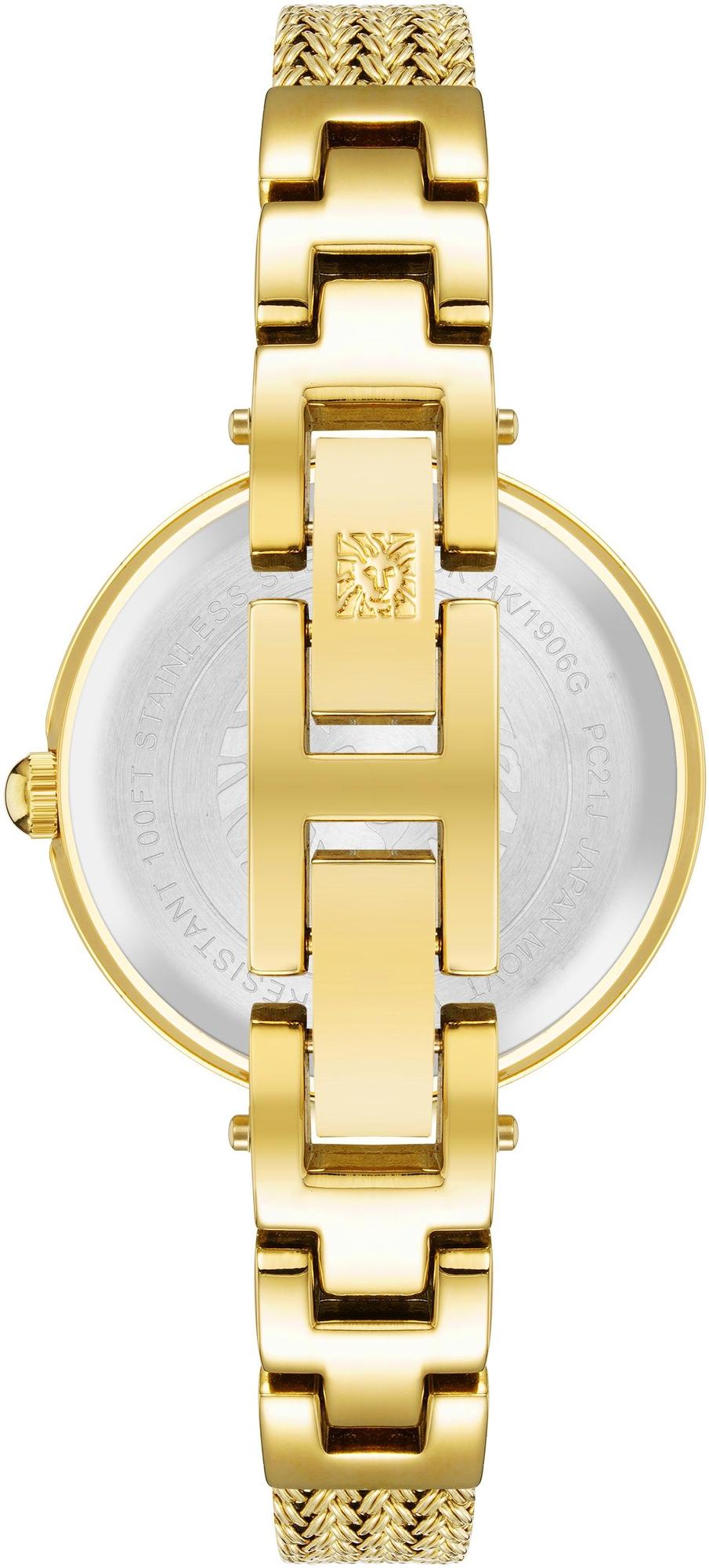 Anne Klein AK-1906NVGB zegarek niebieski fashion-modowy Bransoleta bransoleta - miniatura 6