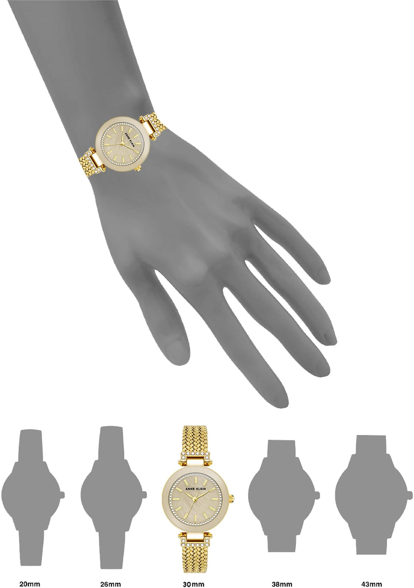 Anne Klein AK-1906TMGB damski zegarek Bransoleta bransoleta - miniatura 4