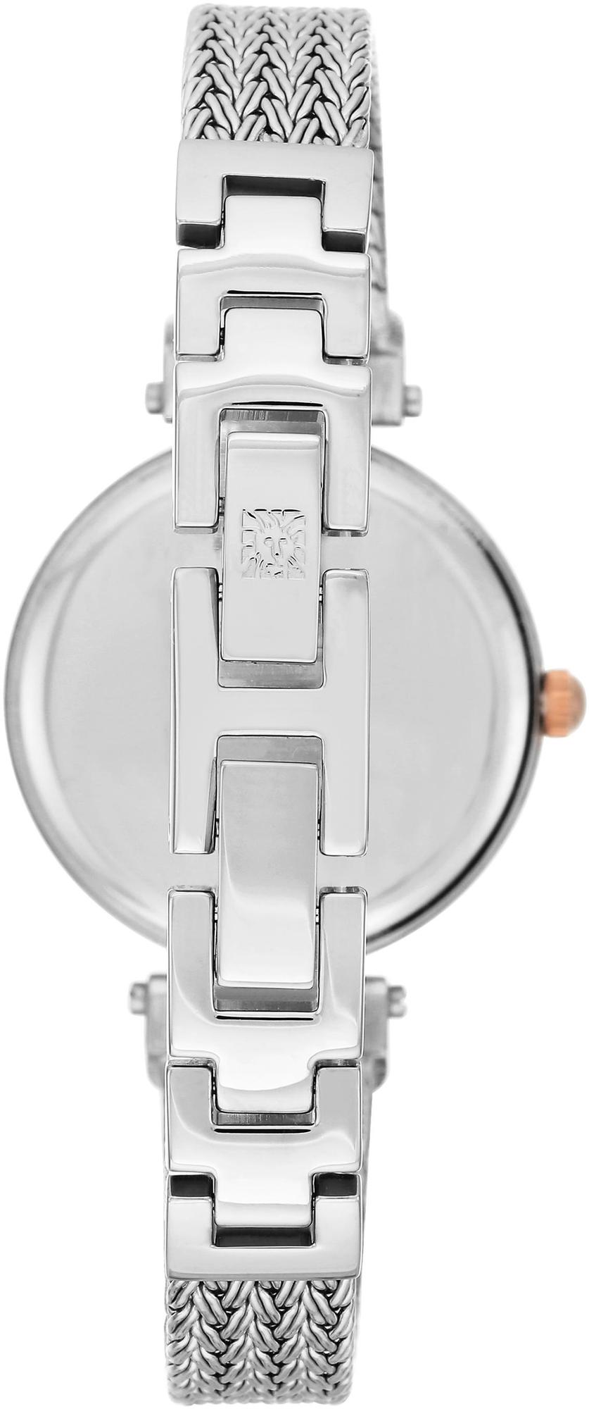 Anne Klein AK-1907NVRT zegarek srebrny klasyczny Bransoleta bransoleta - miniatura 6