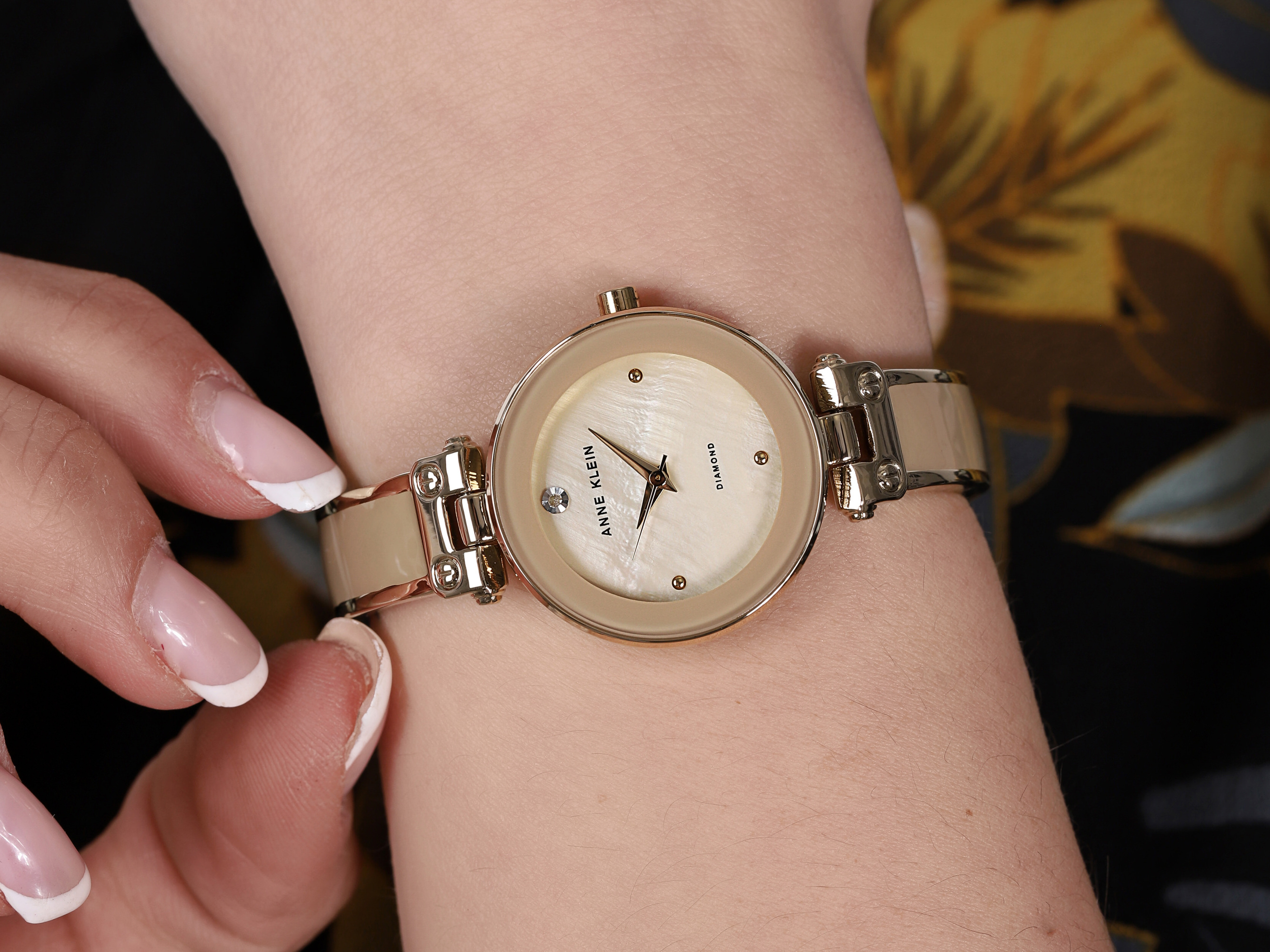 Anne Klein AK-1980TMGB zegarek damski Bransoleta - miniatura 4