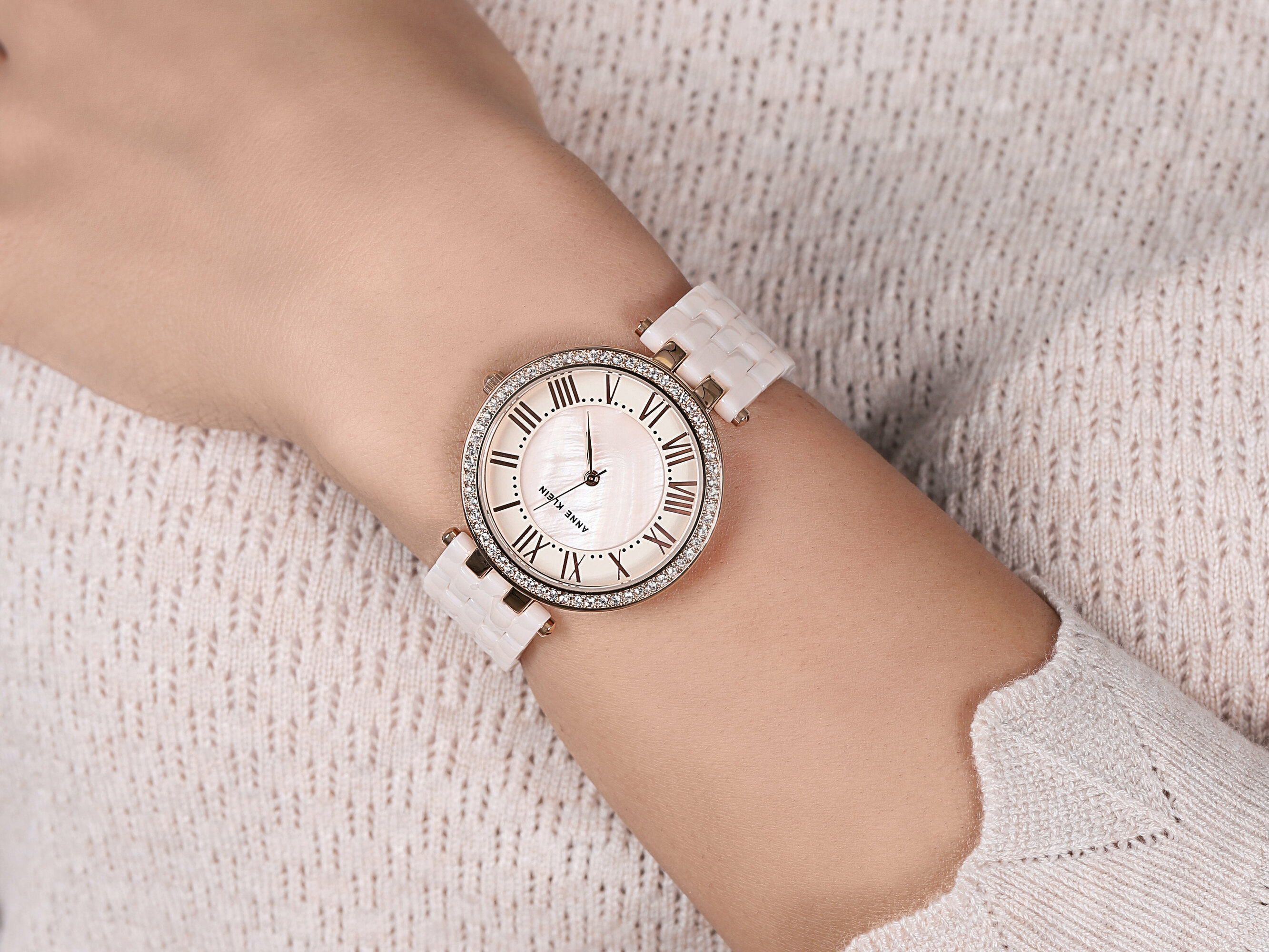 Anne Klein AK-2130RGLP damski zegarek Bransoleta bransoleta - miniatura 4