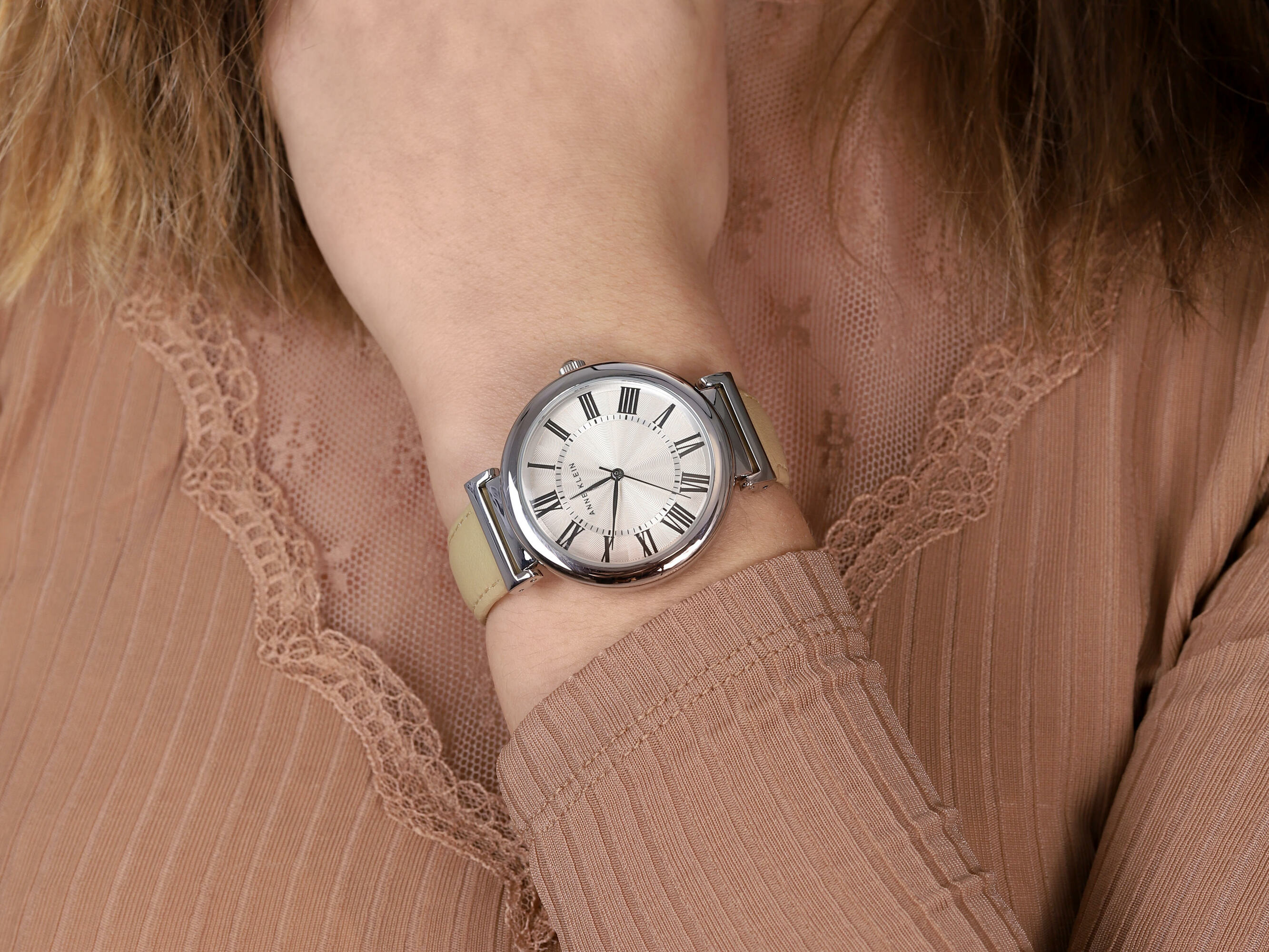 Anne Klein AK-2137SVTN zegarek damski Pasek - miniatura 4