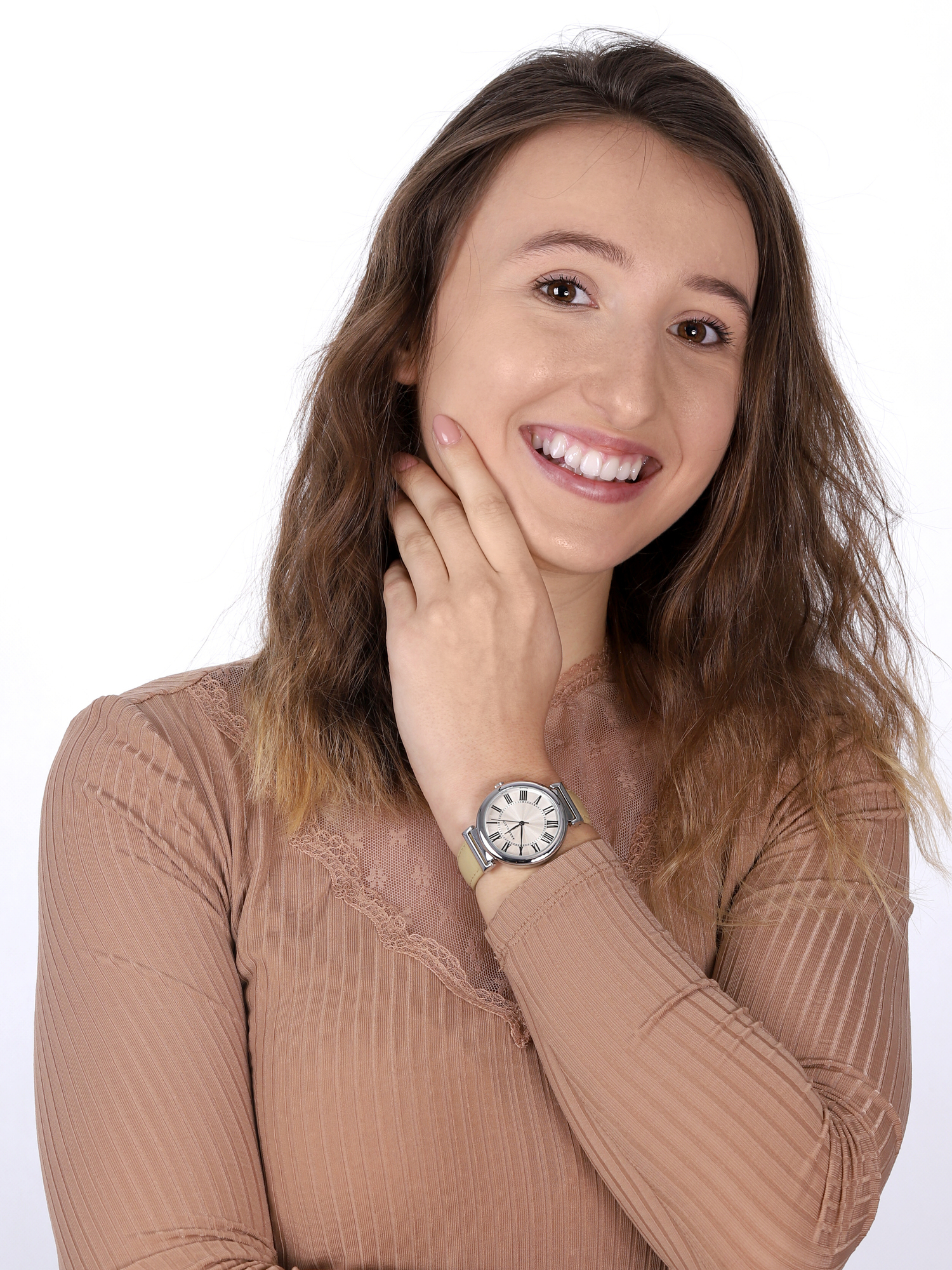 Anne Klein AK-2137SVTN zegarek klasyczny Pasek - miniatura 2