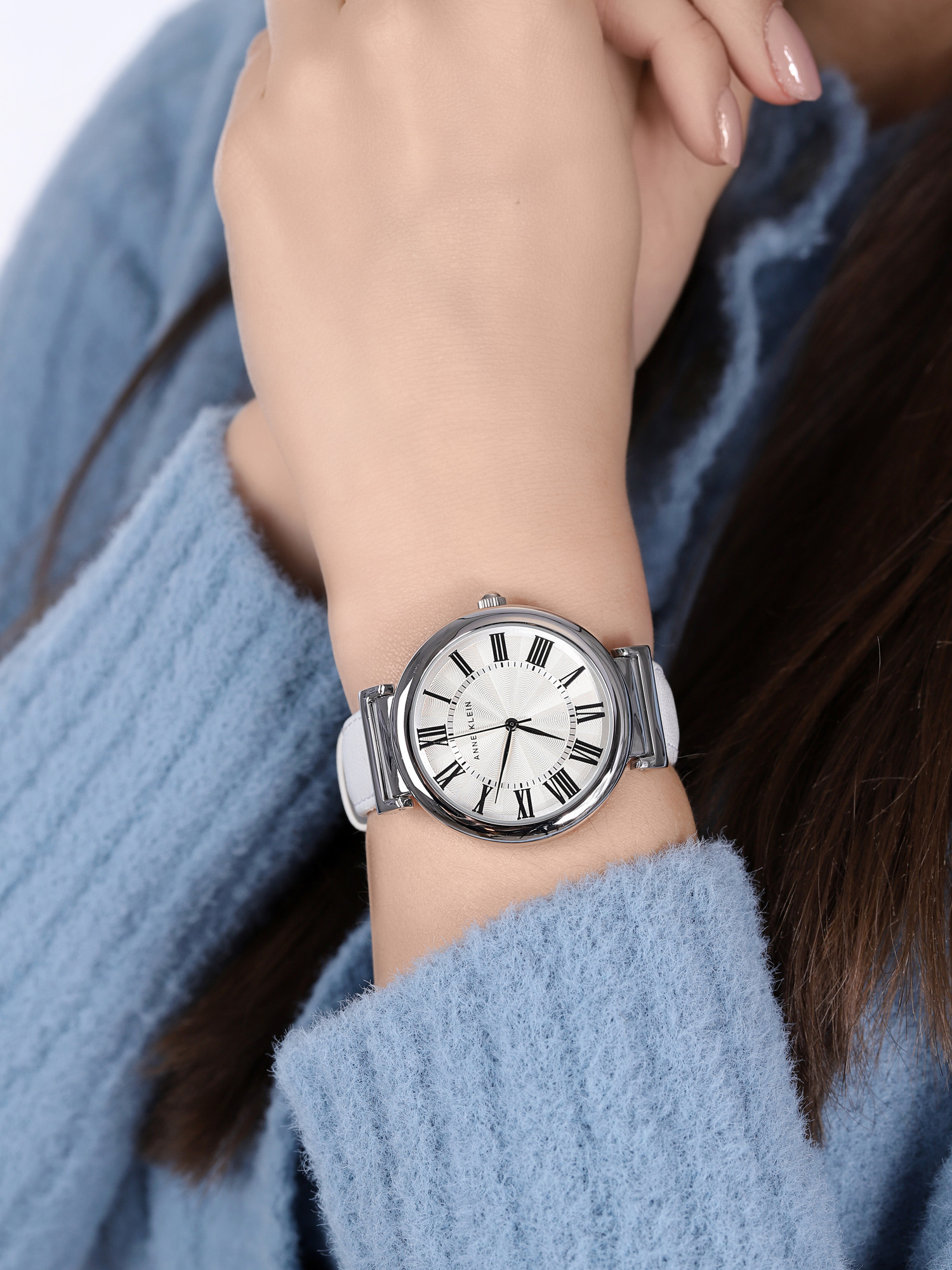 Anne Klein AK-2137SVWT damski zegarek Pasek pasek - miniatura 3